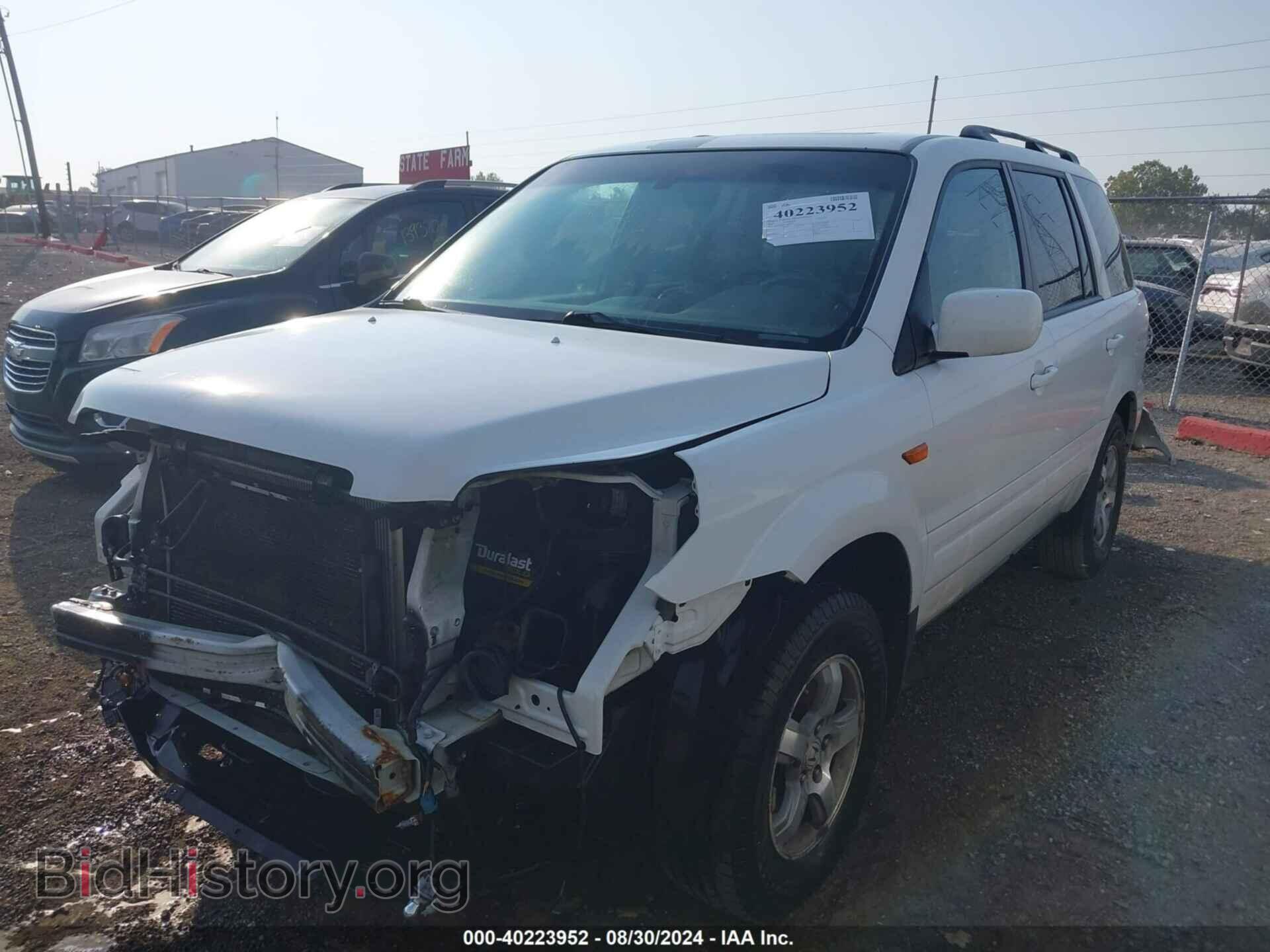 2007 HONDA PILOT - VIN: 5FNYF28567B043265 - Фото 2