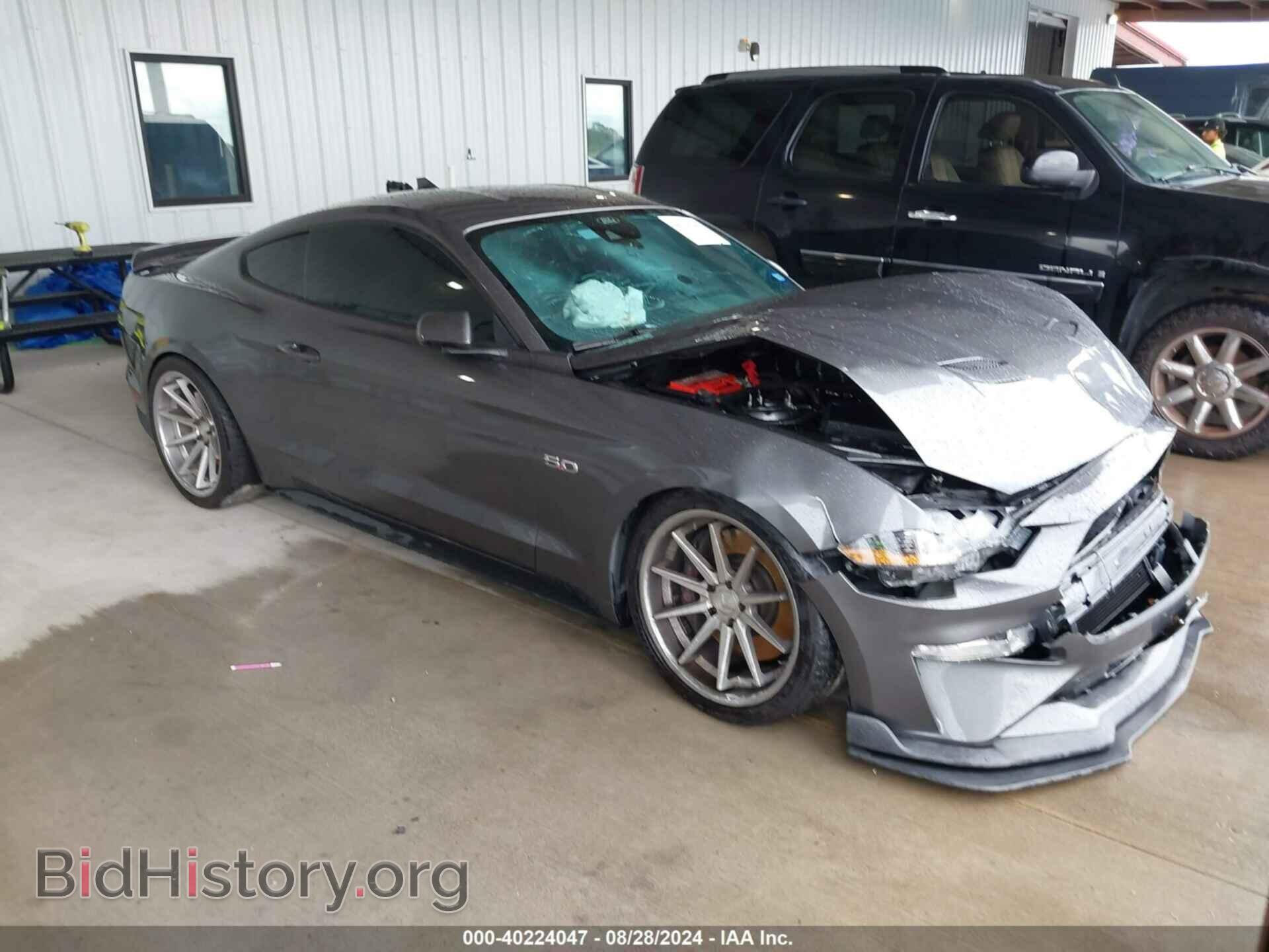 Photo 1FA6P8CF1M5139718 - FORD MUSTANG 2021