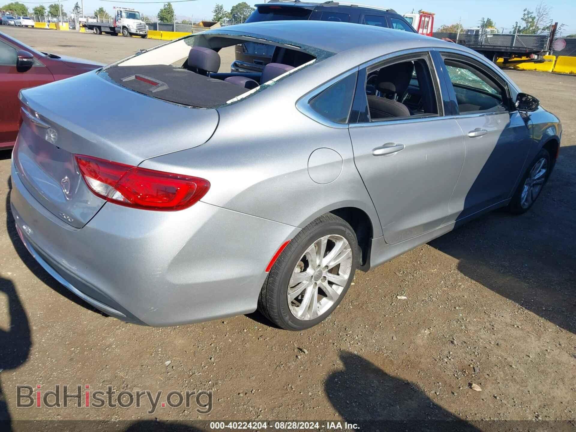 2015 CHRYSLER 200 - VIN: 1C3CCCAB3FN740910 - Фото 4