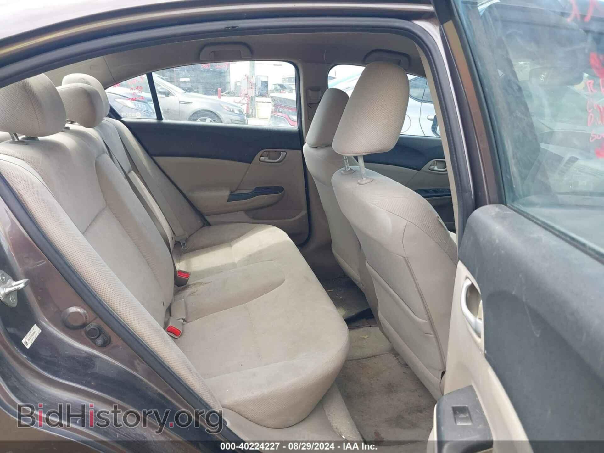2012 HONDA CIVIC - VIN: 19XFB2F53CE348440 - Фото 8
