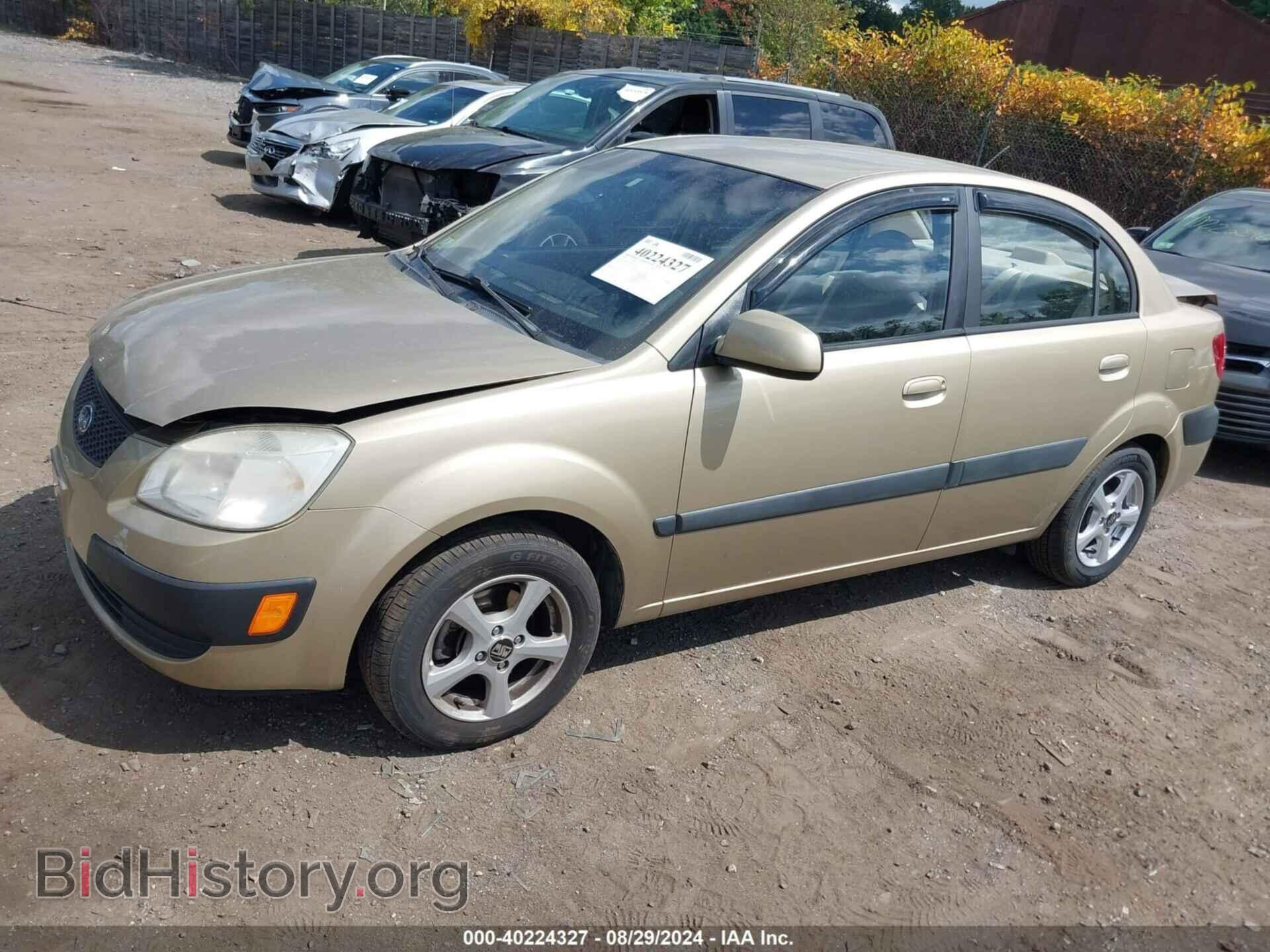2007 KIA RIO - VIN: KNADE123776261078 - Фото 2