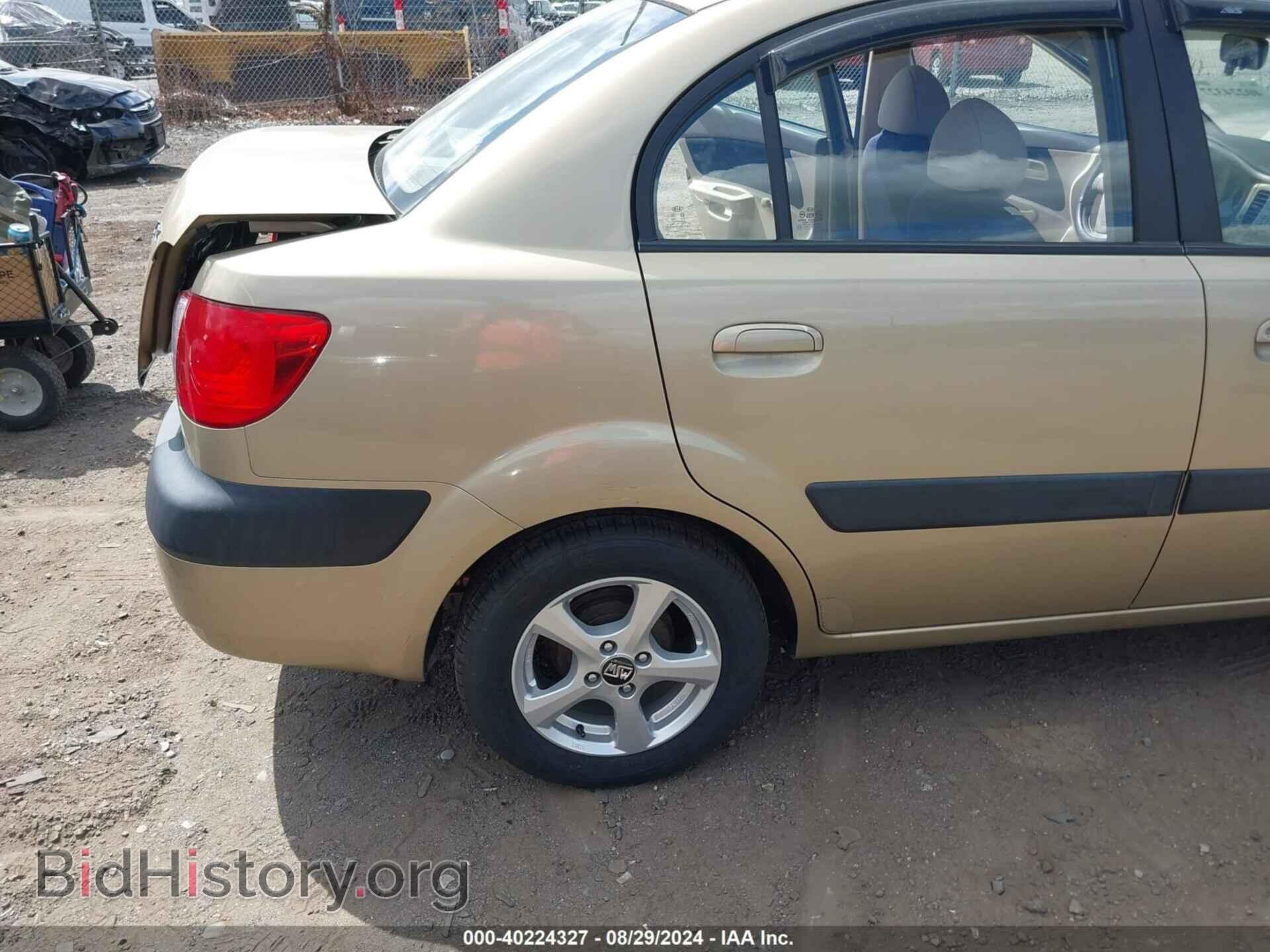 2007 KIA RIO - VIN: KNADE123776261078 - Фото 6