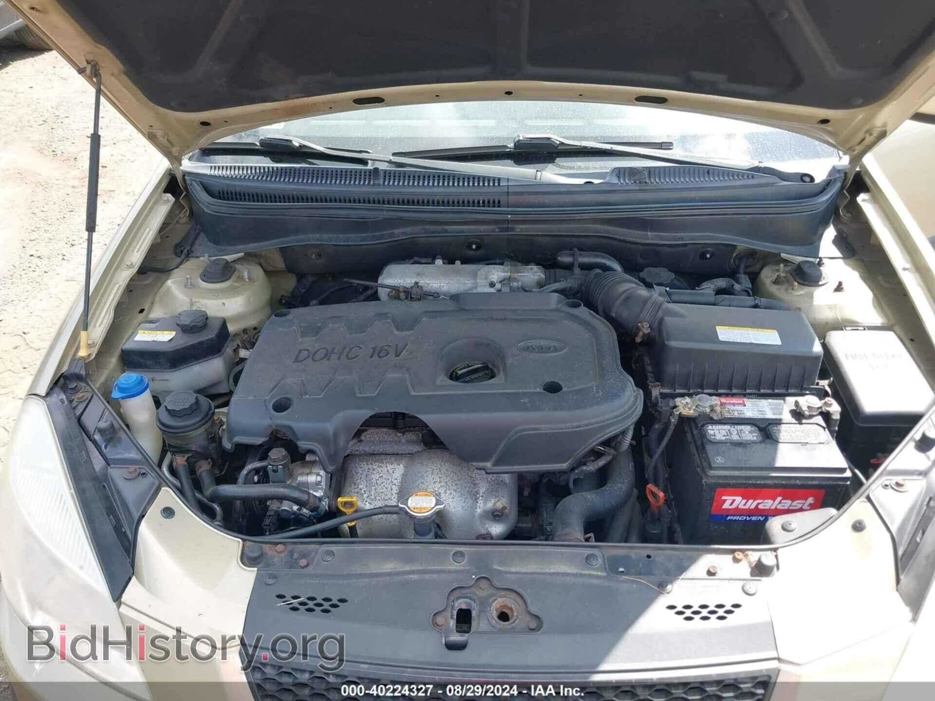 2007 KIA RIO - VIN: KNADE123776261078 - Фото 10