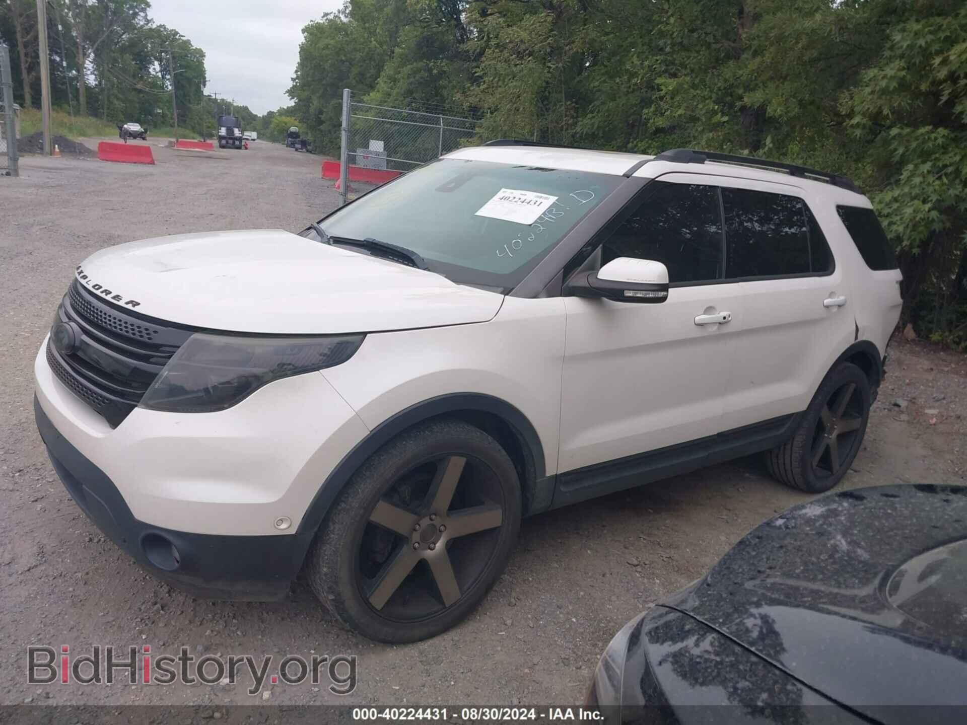 2014 FORD EXPLORER - VIN: 1FM5K8F82EGB34238 - Photo 2
