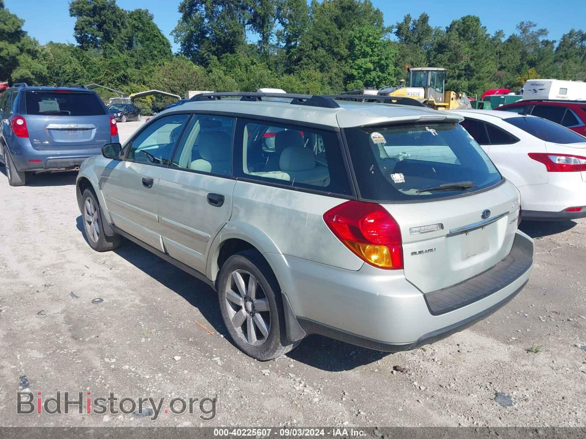 2007 SUBARU OUTBACK - VIN: 4S4BP61CX77339653 - Фото 3