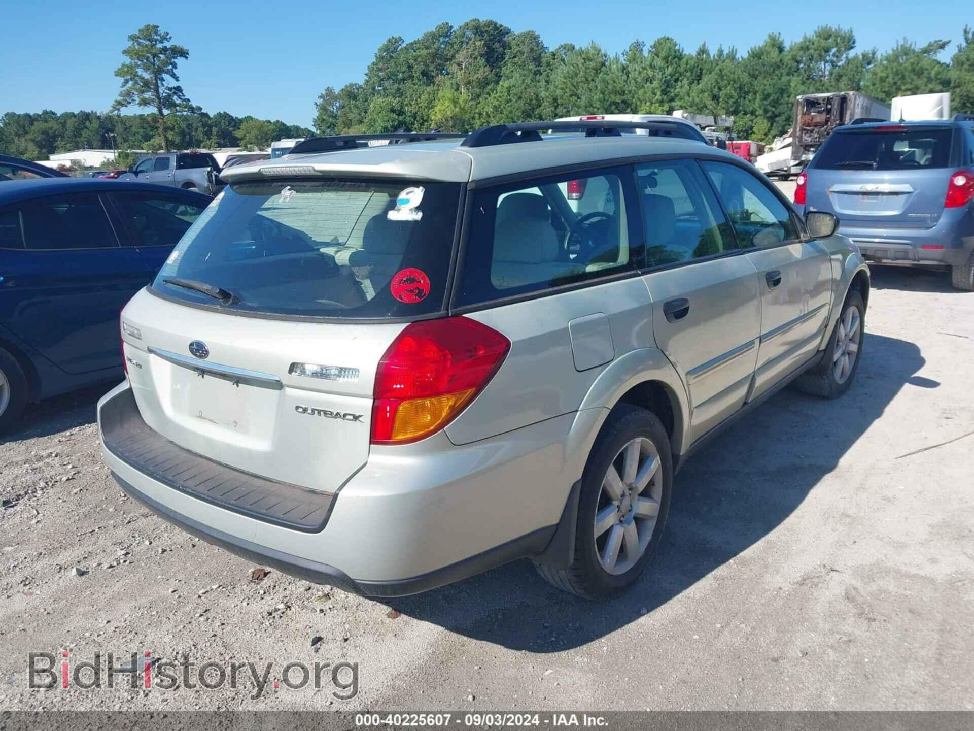 2007 SUBARU OUTBACK - VIN: 4S4BP61CX77339653 - Фото 4