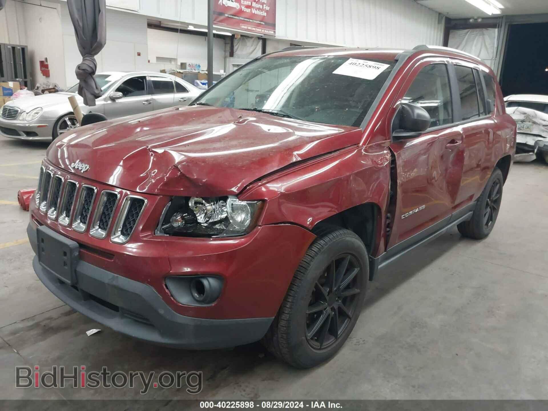 2016 JEEP COMPASS - VIN: 1C4NJDBB2GD779042 - Фото 2