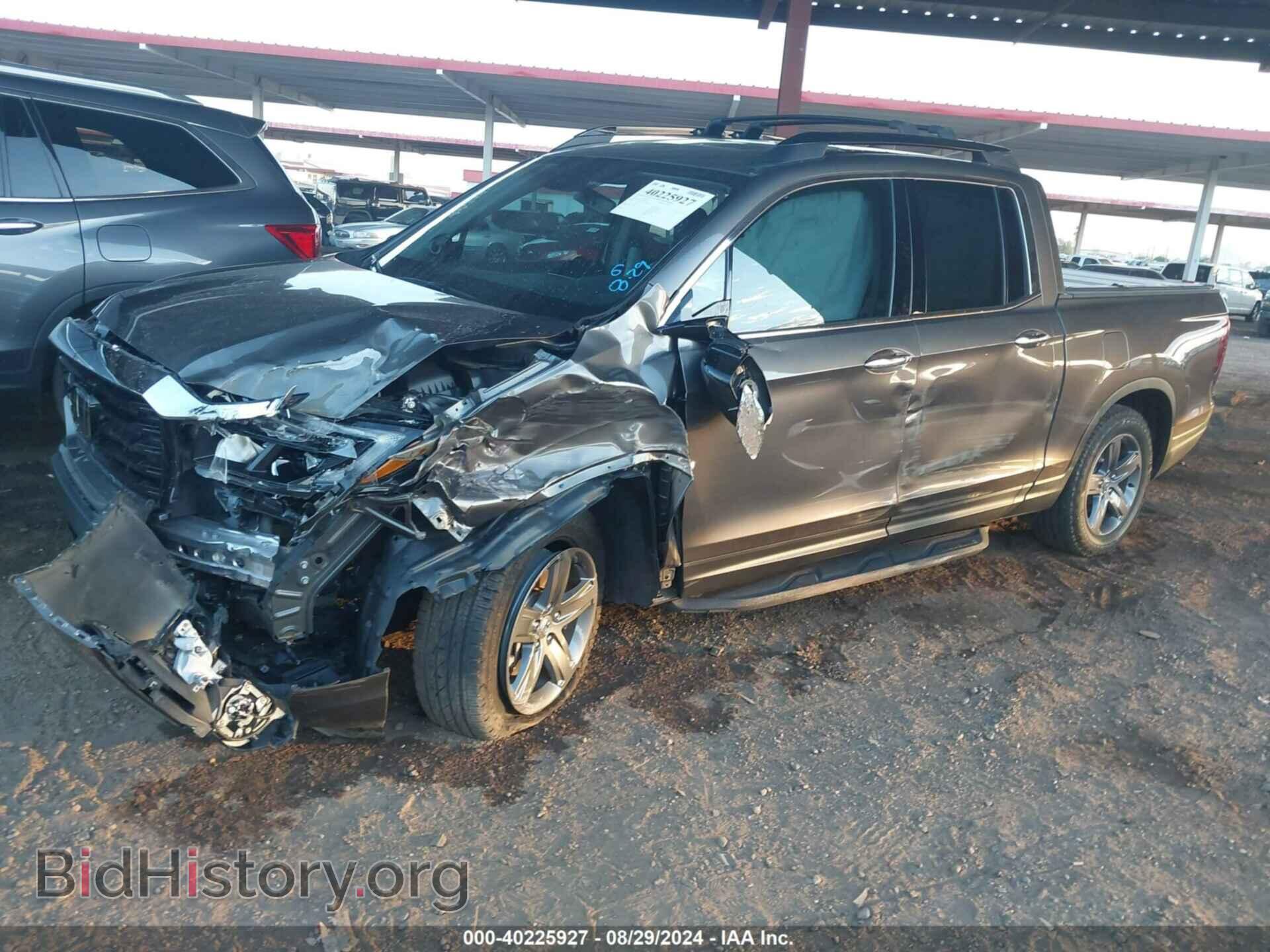 2021 HONDA RIDGELINE - VIN: 5FPYK3F70MB018922 - Фото 2