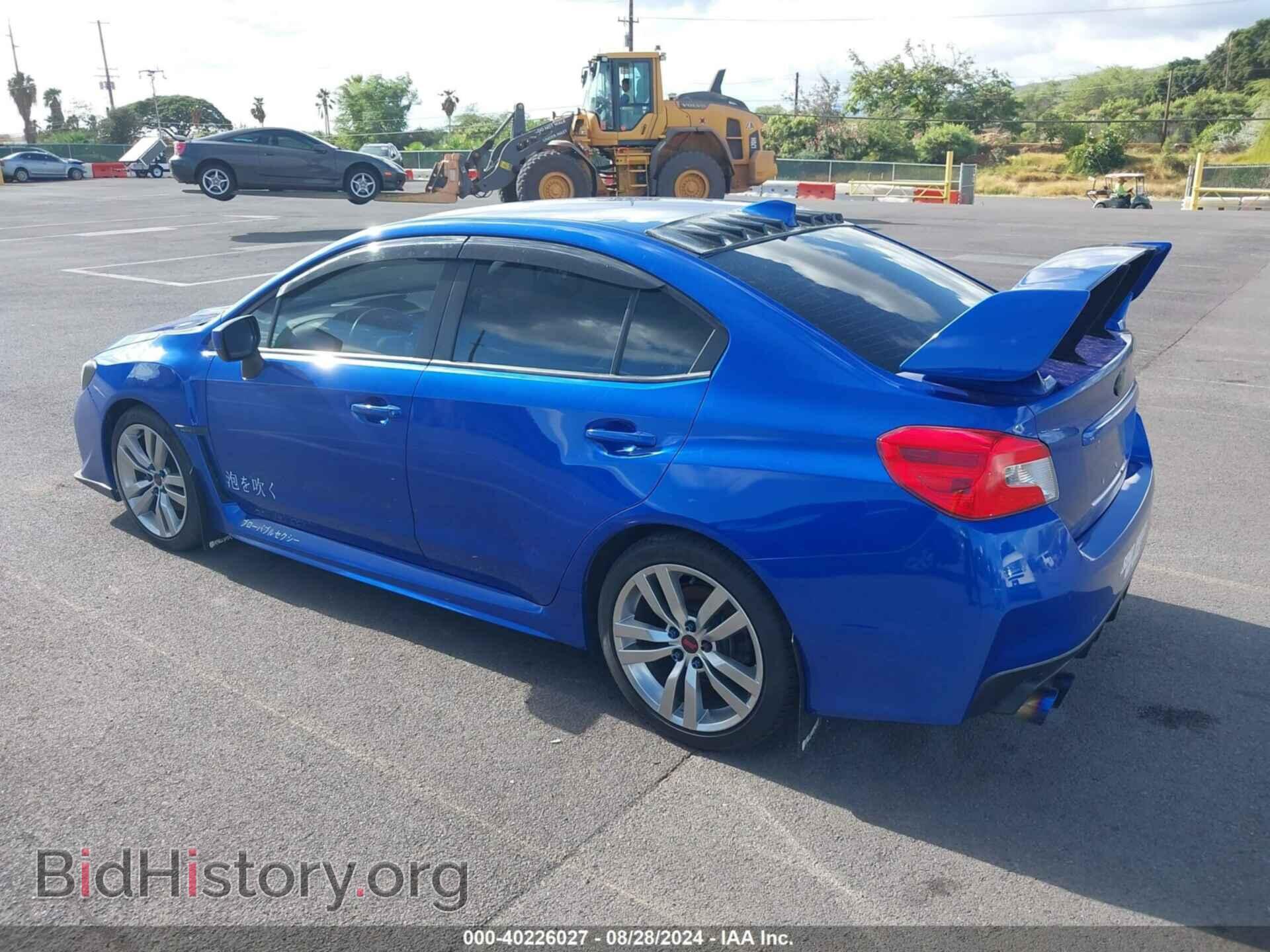 2015 SUBARU WRX - VIN: JF1VA1A65F9827742 - Фото 3