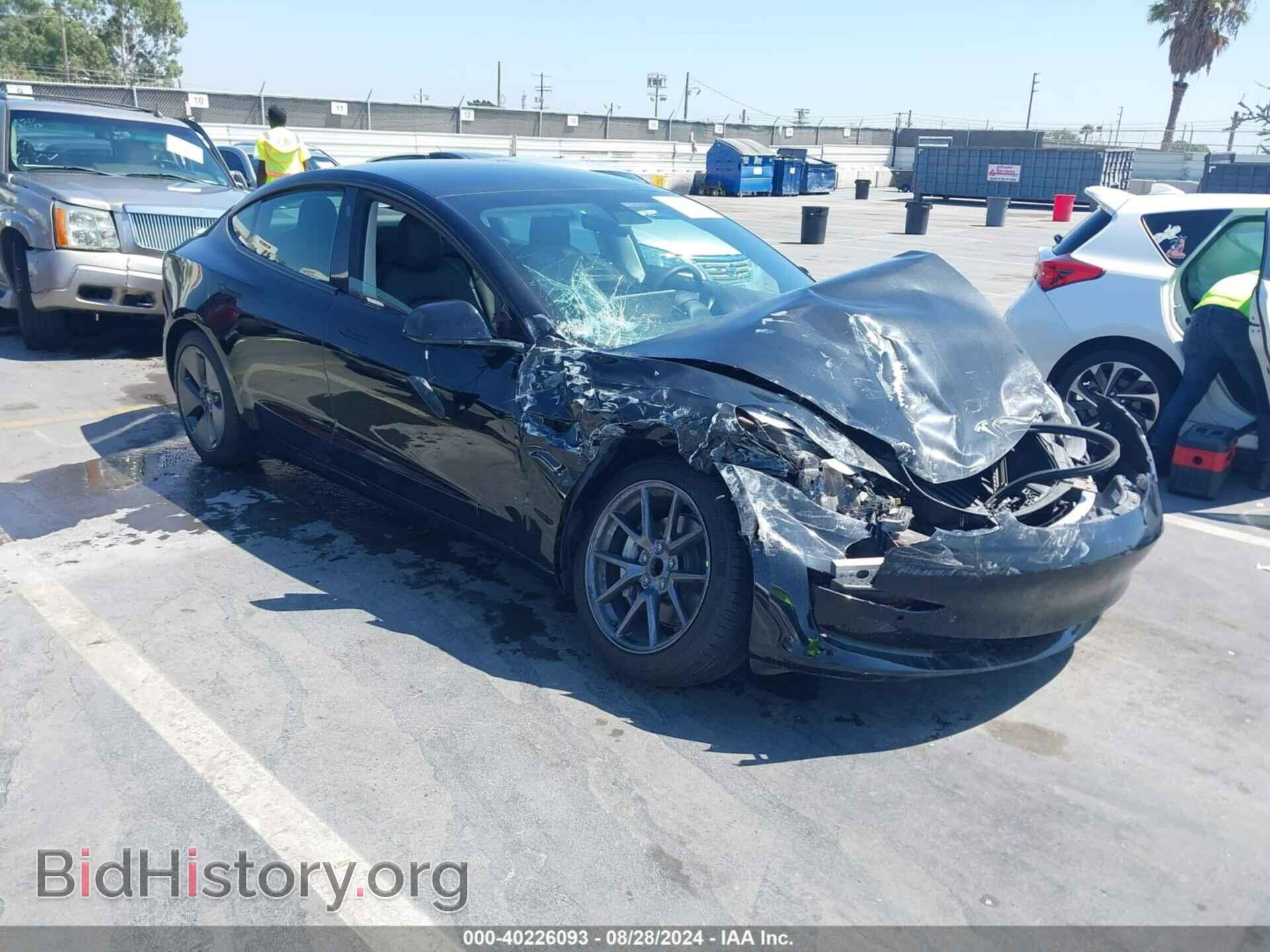 Photo 5YJ3E1EA8MF069418 - TESLA MODEL 3 2021