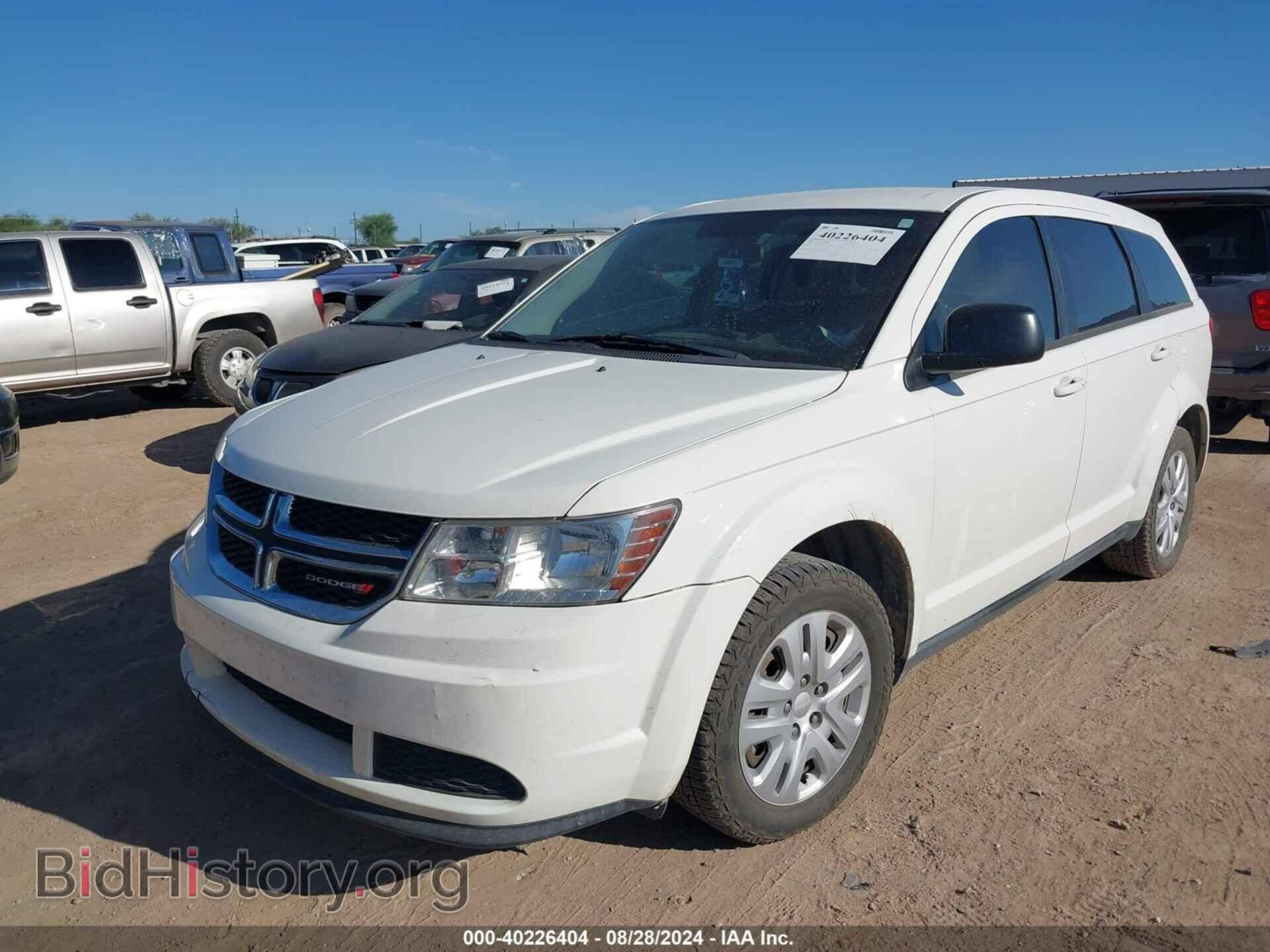 2015 DODGE JOURNEY - VIN: 3C4PDCAB0FT600601 - Фото 2
