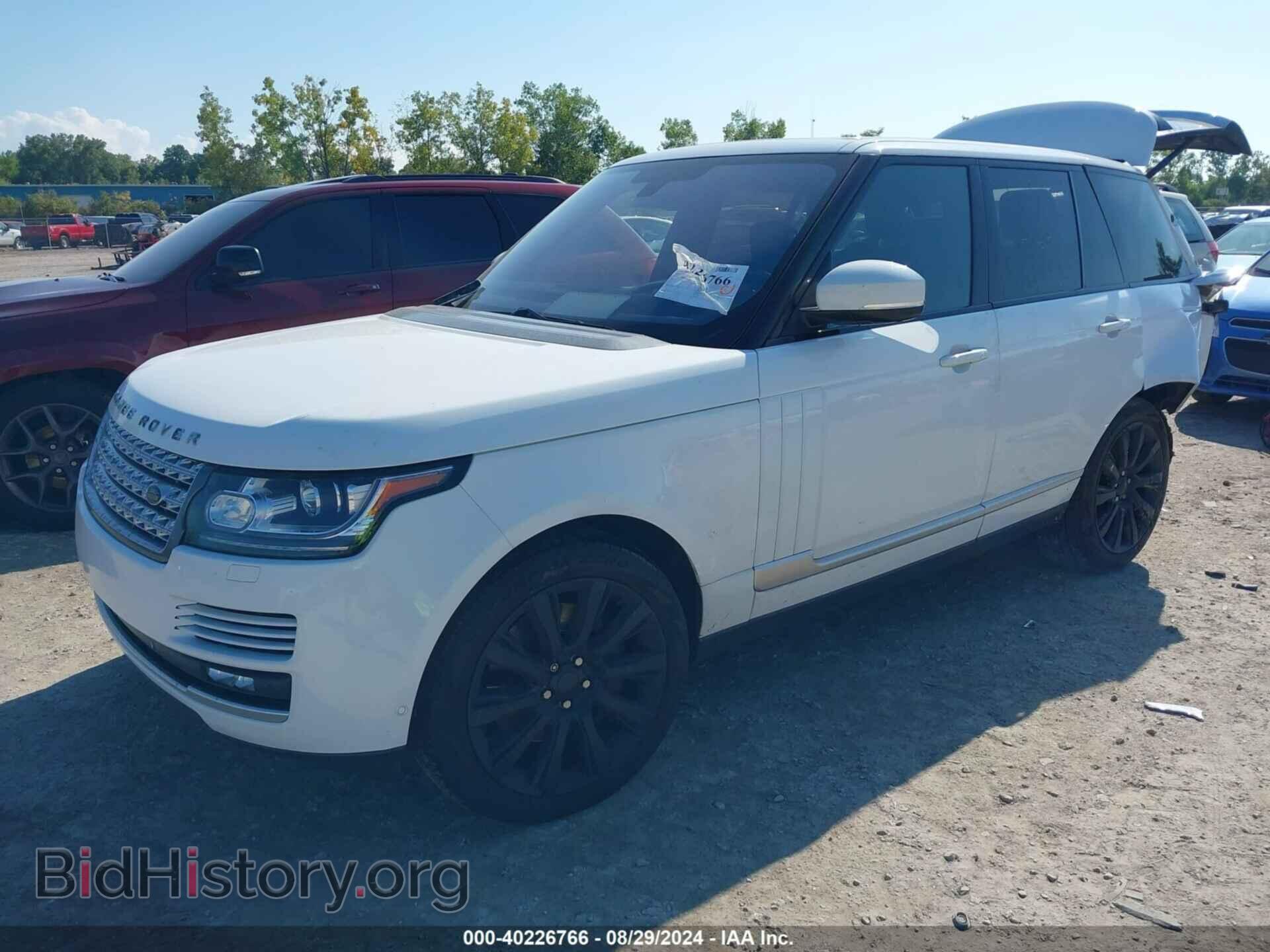 2016 LAND ROVER RANGE ROVER - VIN: SALGS2EF4GA305435 - Фото 2