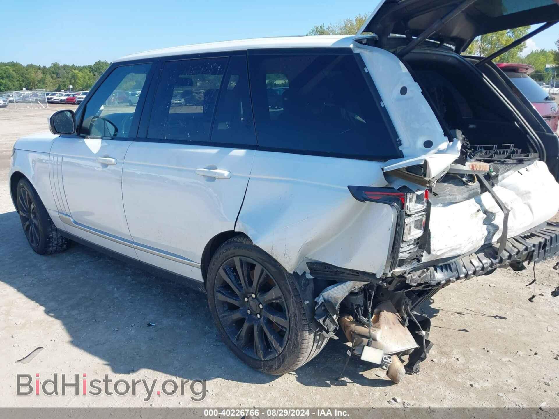 2016 LAND ROVER RANGE ROVER - VIN: SALGS2EF4GA305435 - Фото 3