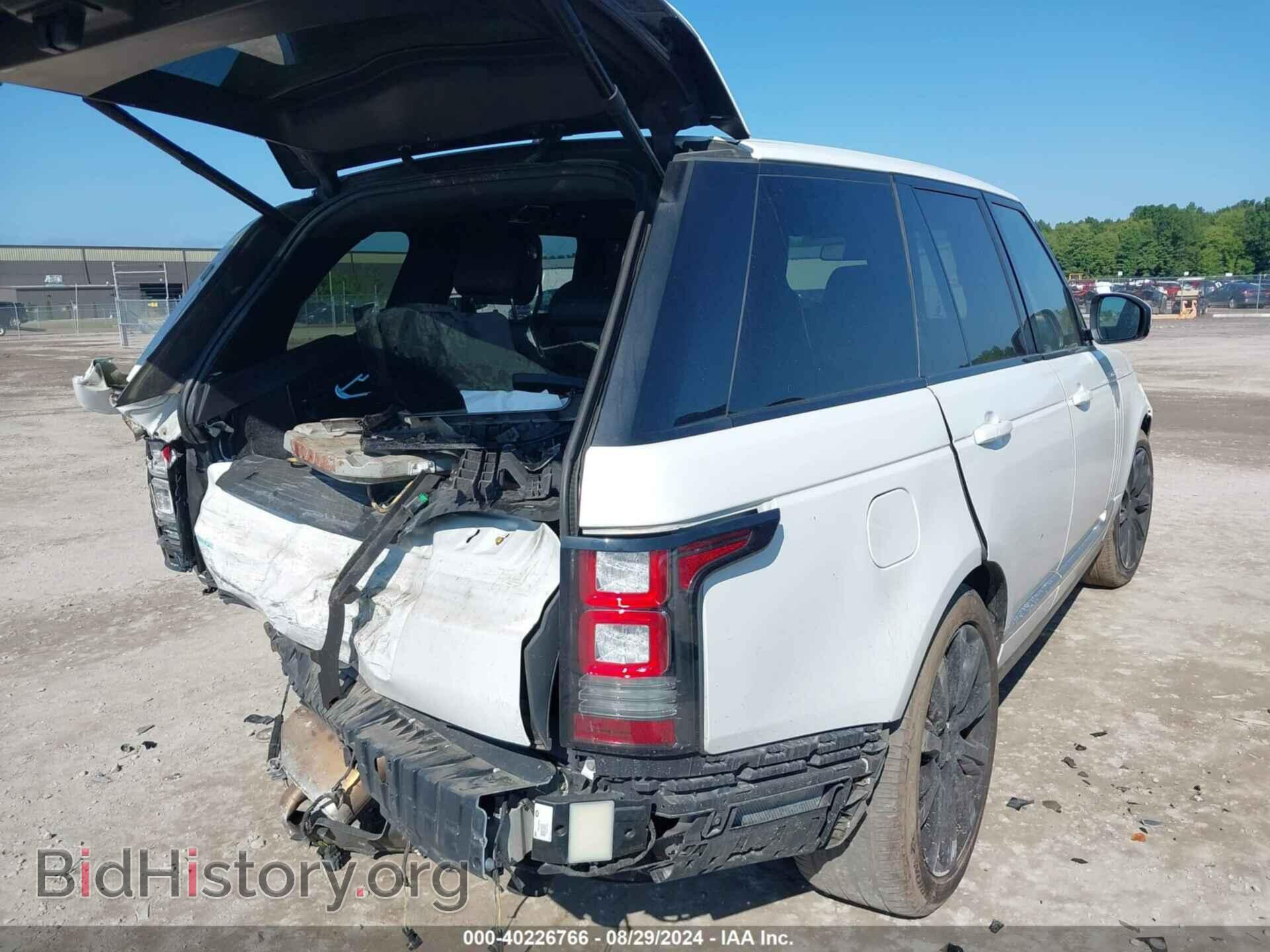 2016 LAND ROVER RANGE ROVER - VIN: SALGS2EF4GA305435 - Фото 4