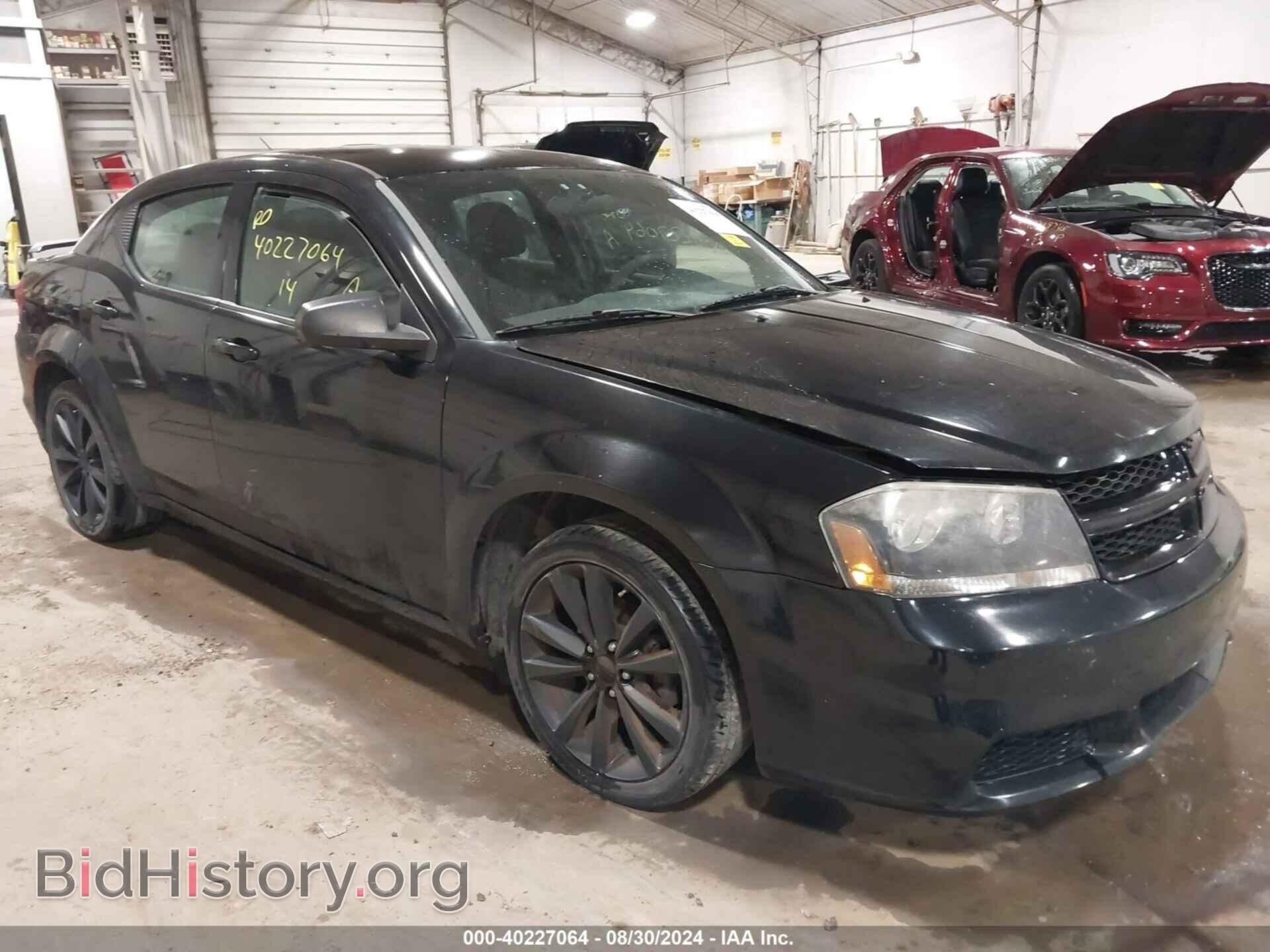 Фотография 1C3CDZAB8EN133772 - DODGE AVENGER 2014