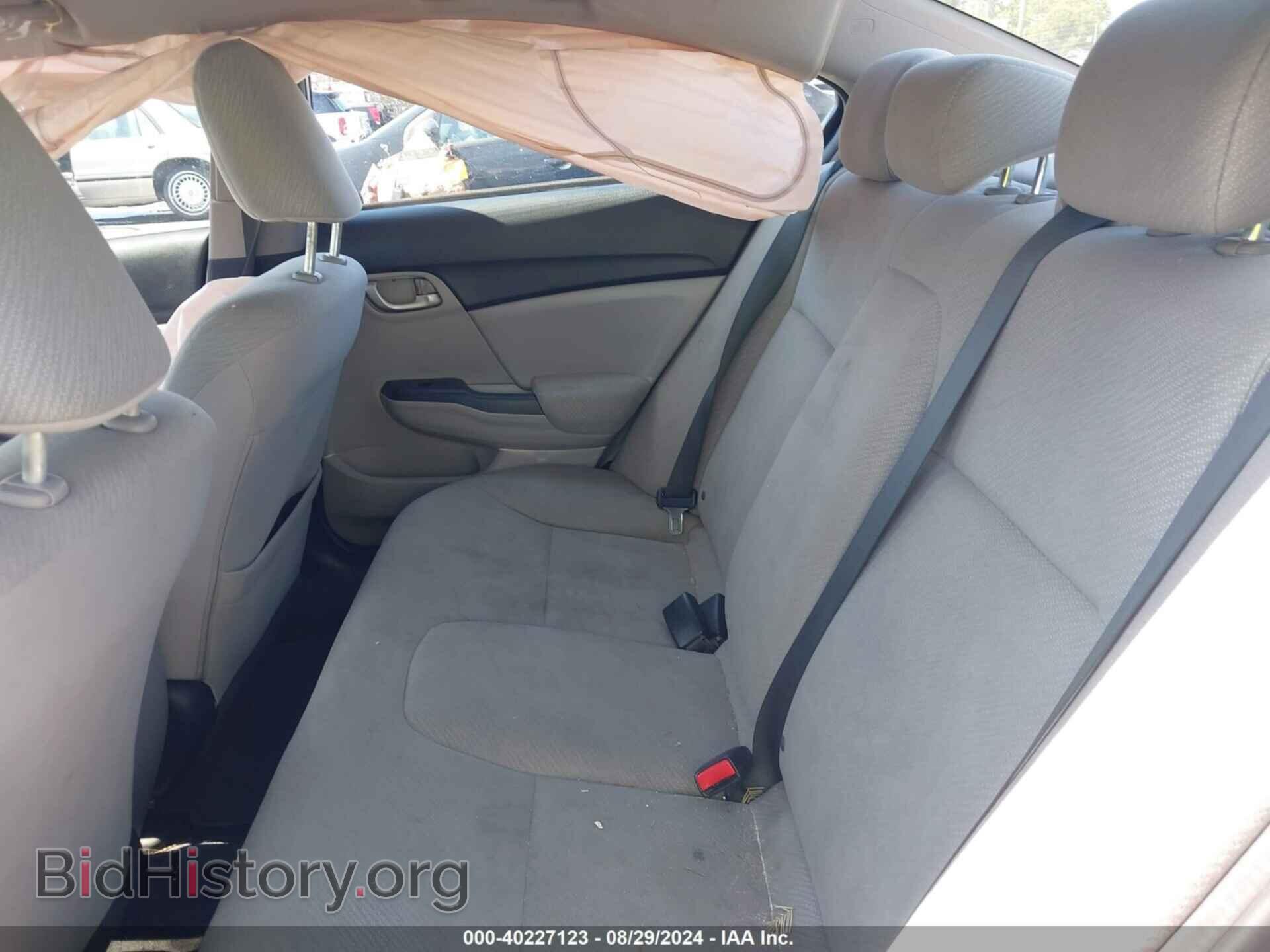 2013 HONDA CIVIC - VIN: 19XFB2F50DE214874 - Photo 8