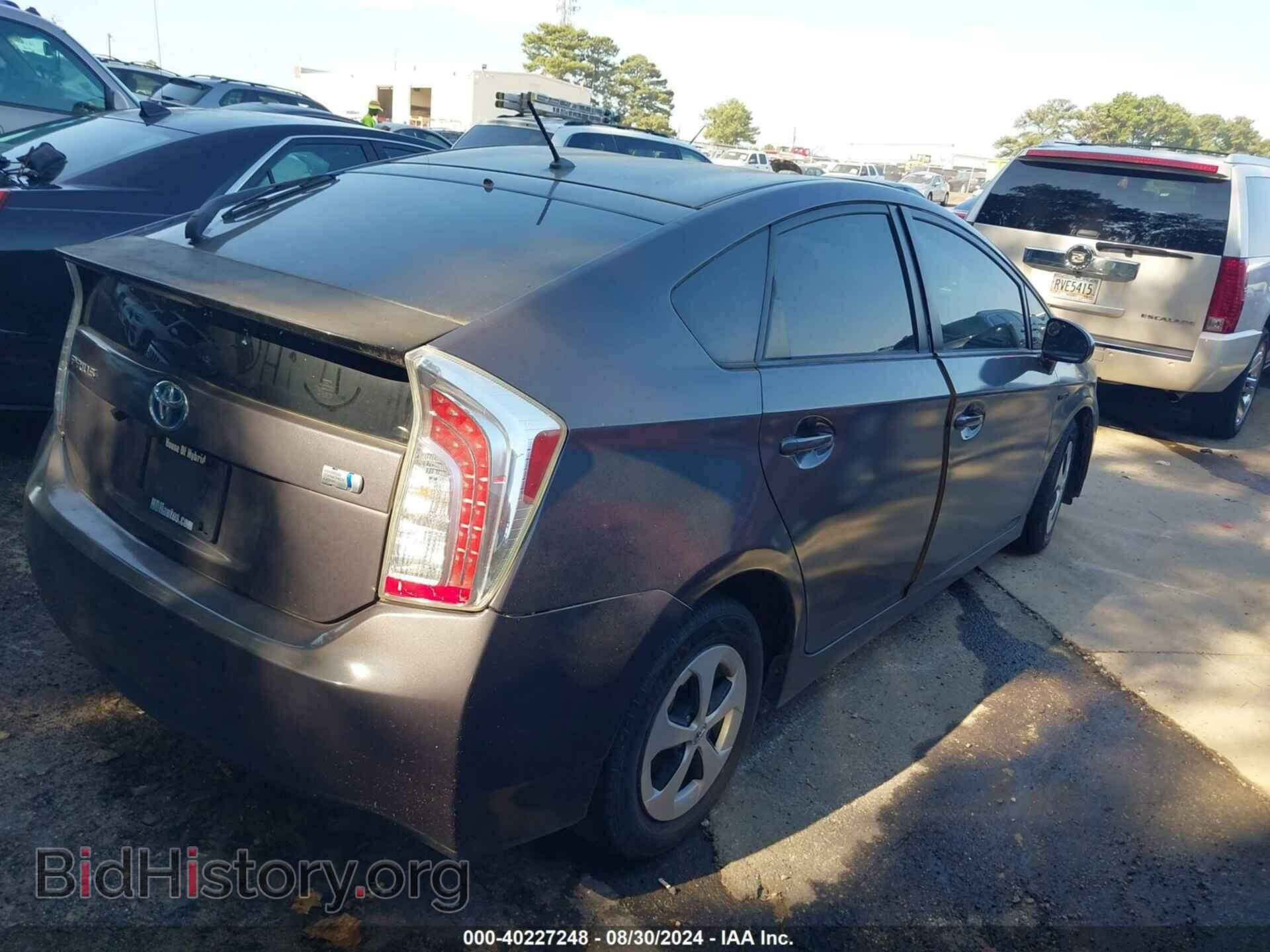 2013 TOYOTA PRIUS - VIN: JTDKN3DU8D0353035 - Фото 4