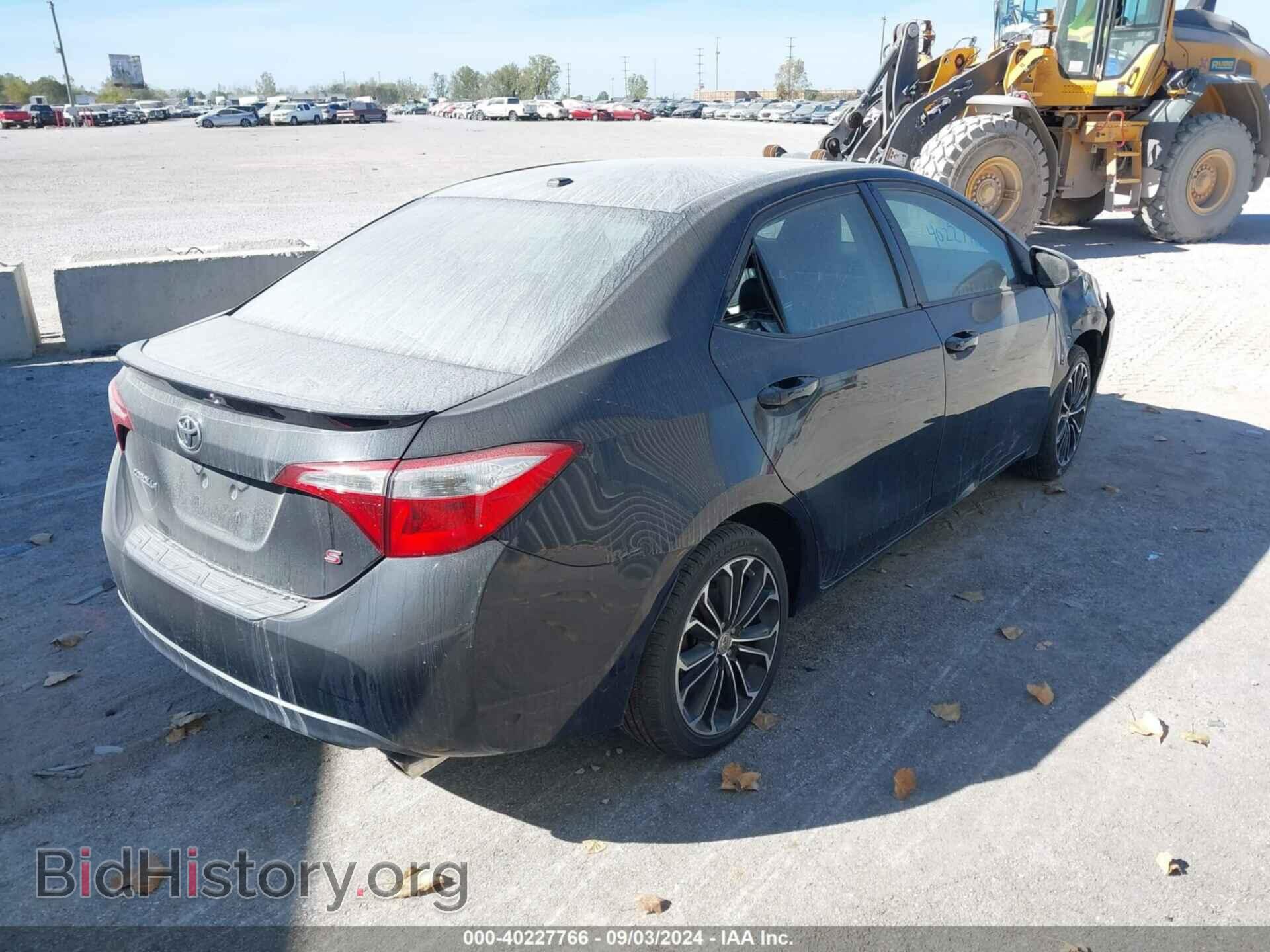 2015 TOYOTA COROLLA - VIN: 2T1BURHEXFC421675 - Фото 4