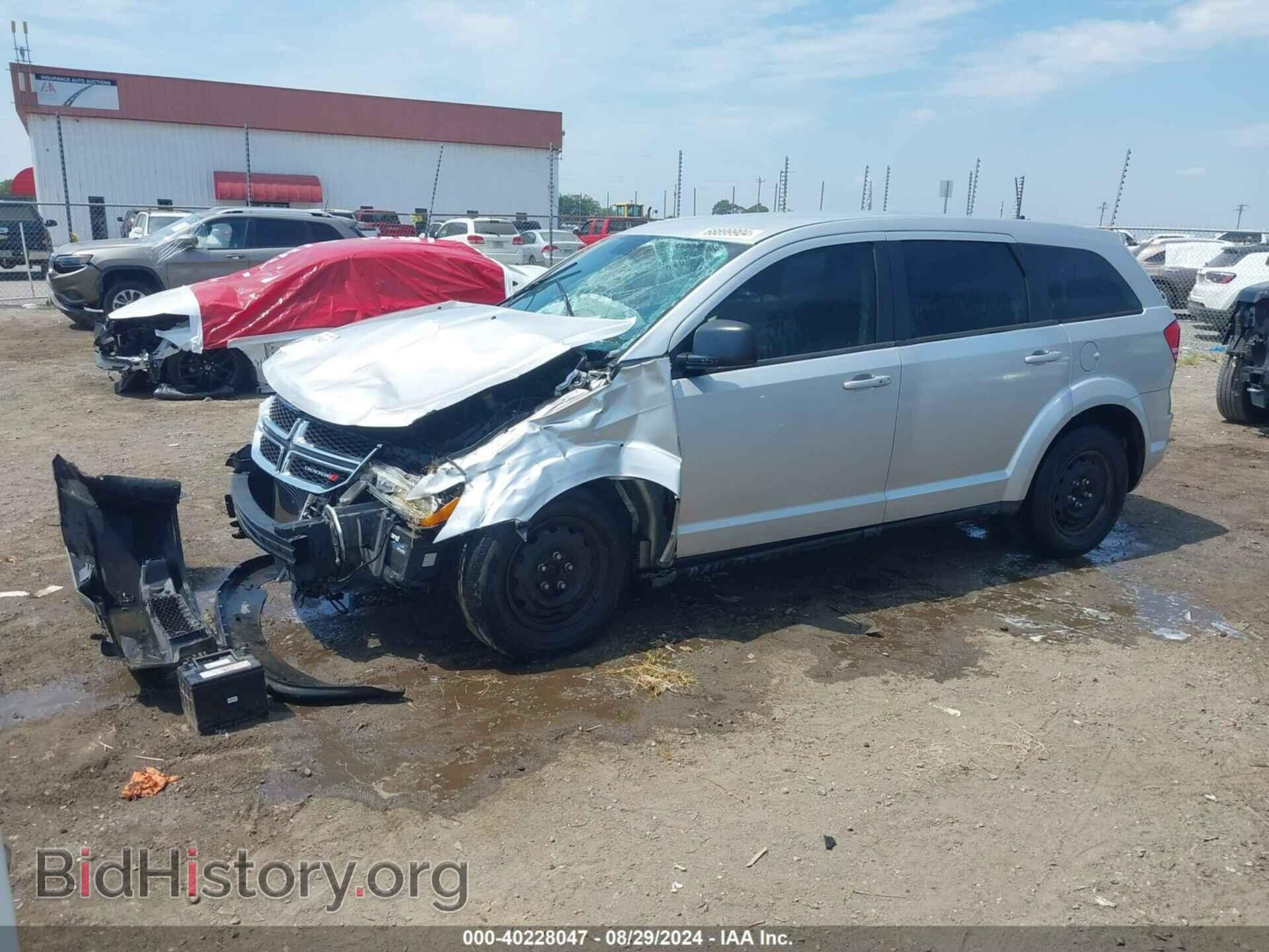 2012 DODGE JOURNEY - VIN: 3C4PDCAB5CT290196 - Фото 2