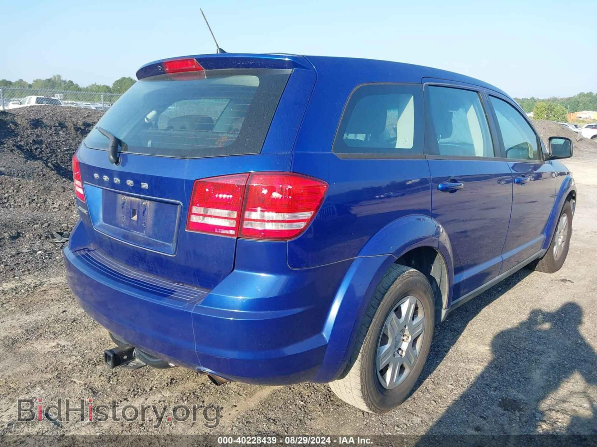 2012 DODGE JOURNEY - VIN: 3C4PDCAB3CT387932 - Фото 4