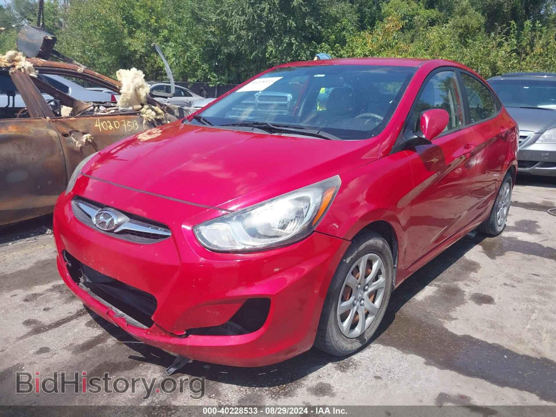 2014 HYUNDAI ACCENT - VIN: KMHCT4AE1EU646827 - Фото 2