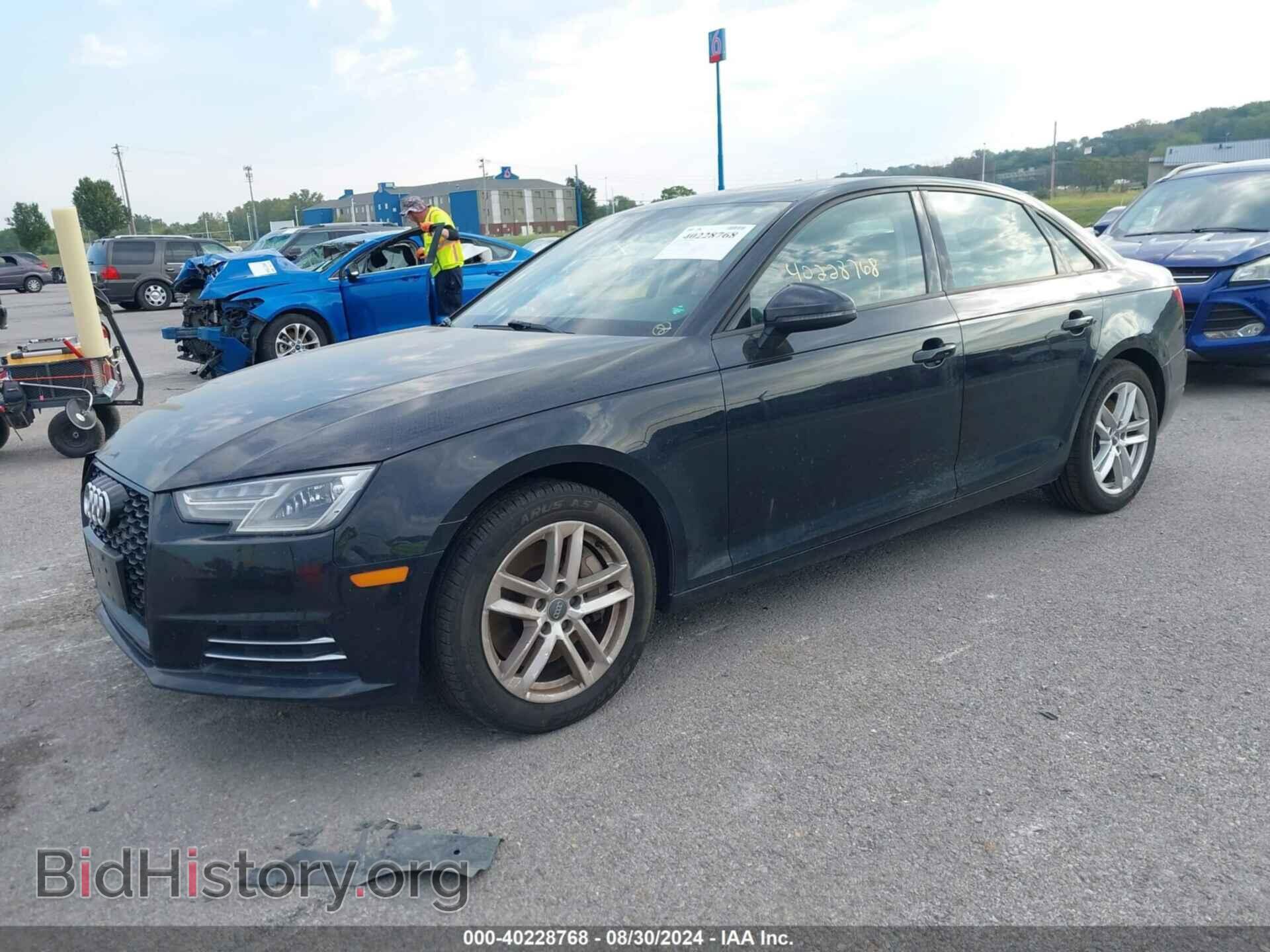 2017 AUDI A4 - VIN: WAUANAF49HN022029 - Фото 2