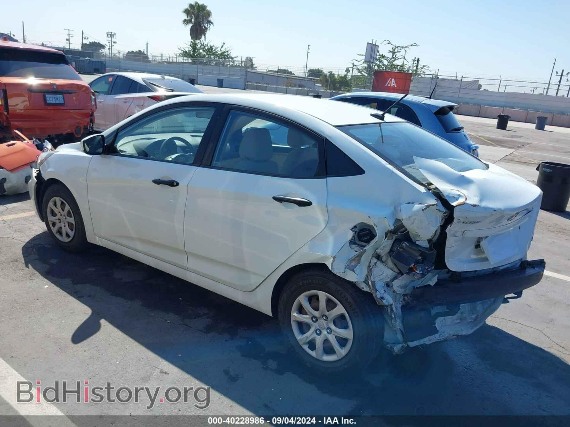 2012 HYUNDAI ACCENT - VIN: KMHCT4AE8CU091498 - Фото 3