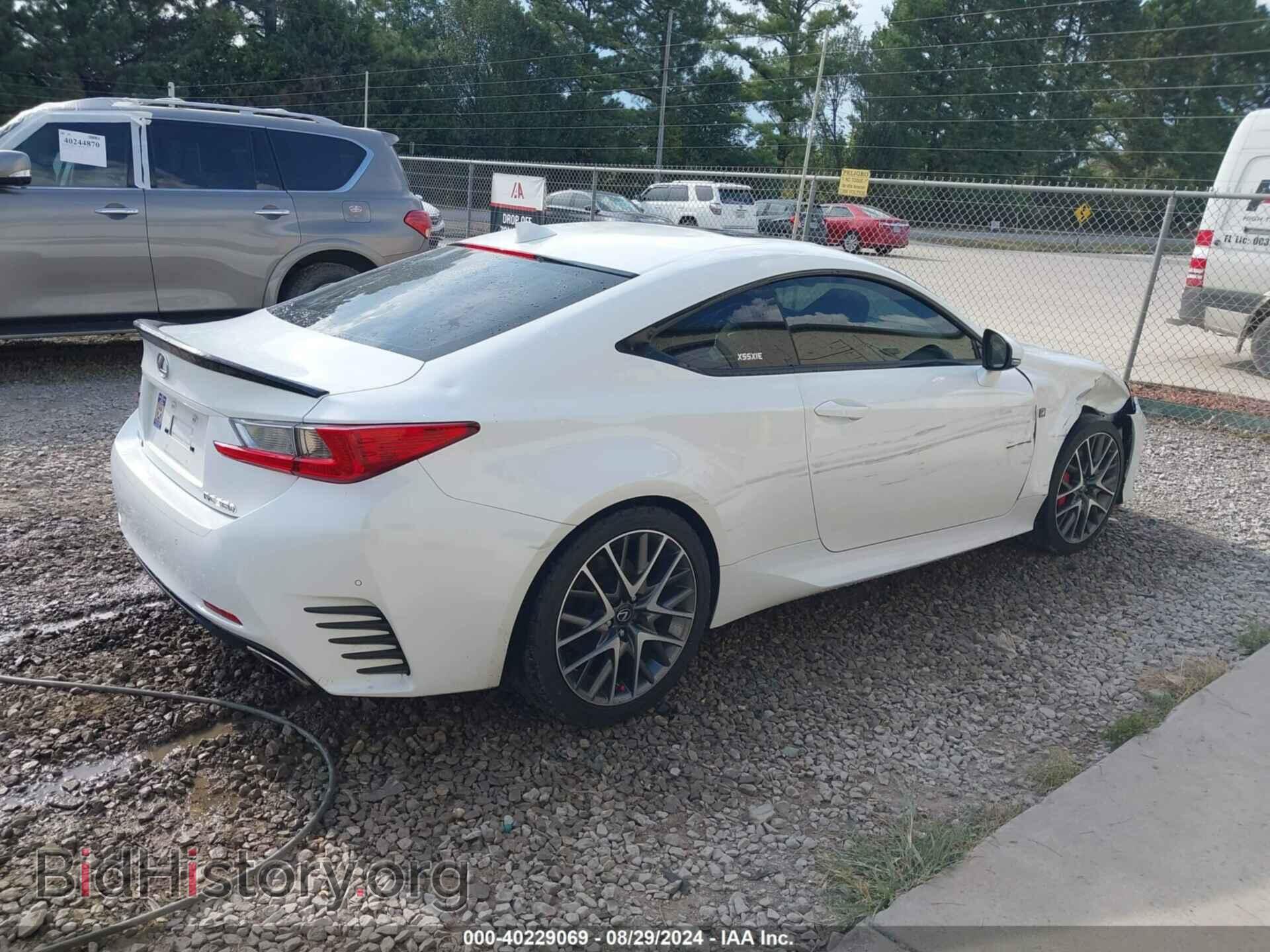 2016 LEXUS RC 350 - VIN: JTHHE5BC9G5012670 - Фото 4