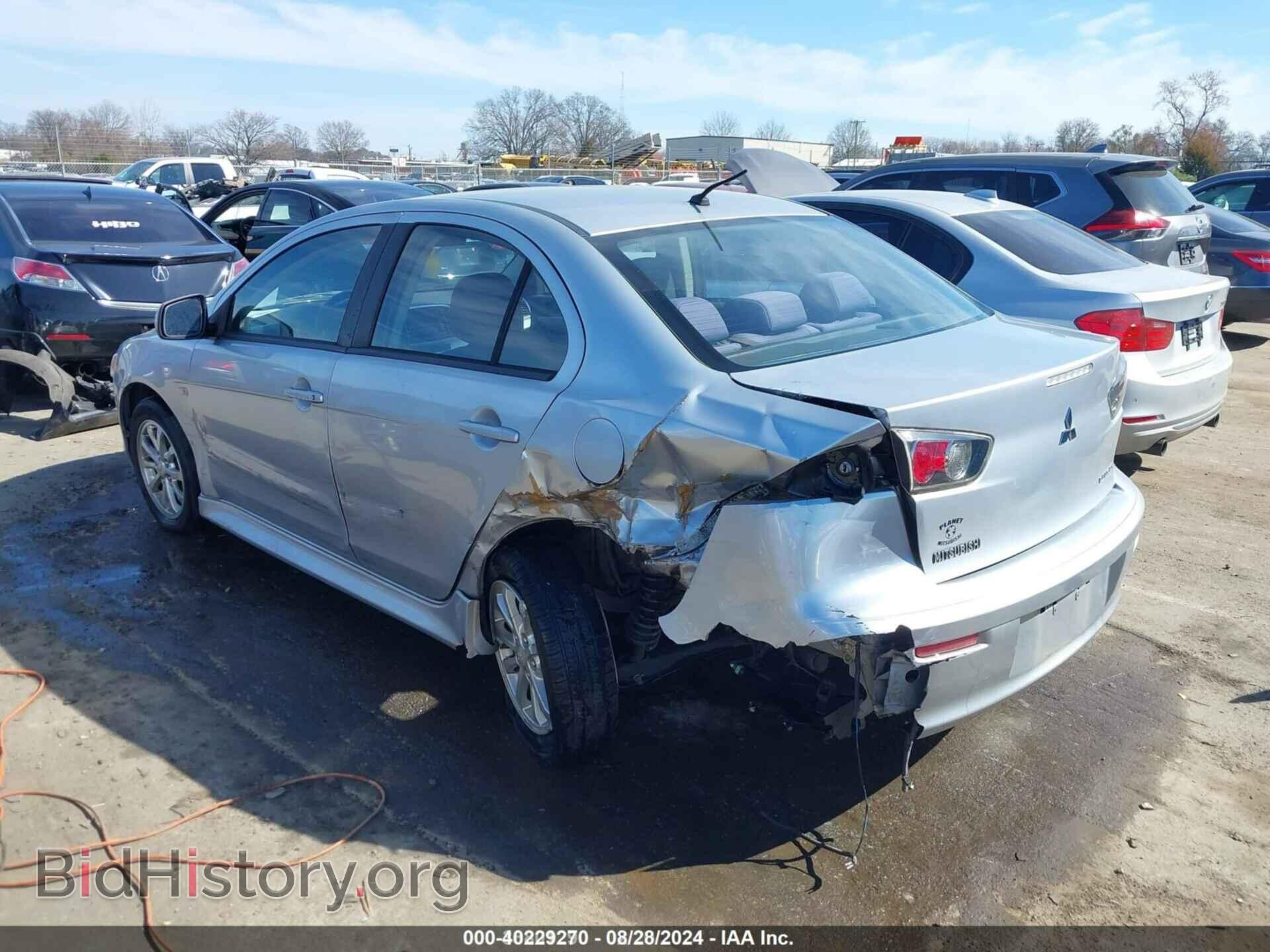 2014 MITSUBISHI LANCER - VIN: JA32U2FU7EU017704 - Фото 3