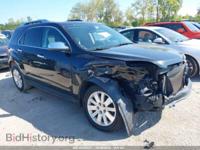 2011 Chevrolet EQUINOX 2LT, черный — VIN 2CNALPEC2B6377877, IAAI