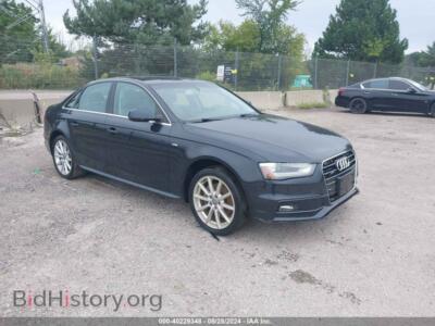 2014 Audi A4 2.0T Premium, черный — VIN WAUFFAFL9EA058896, IAAI