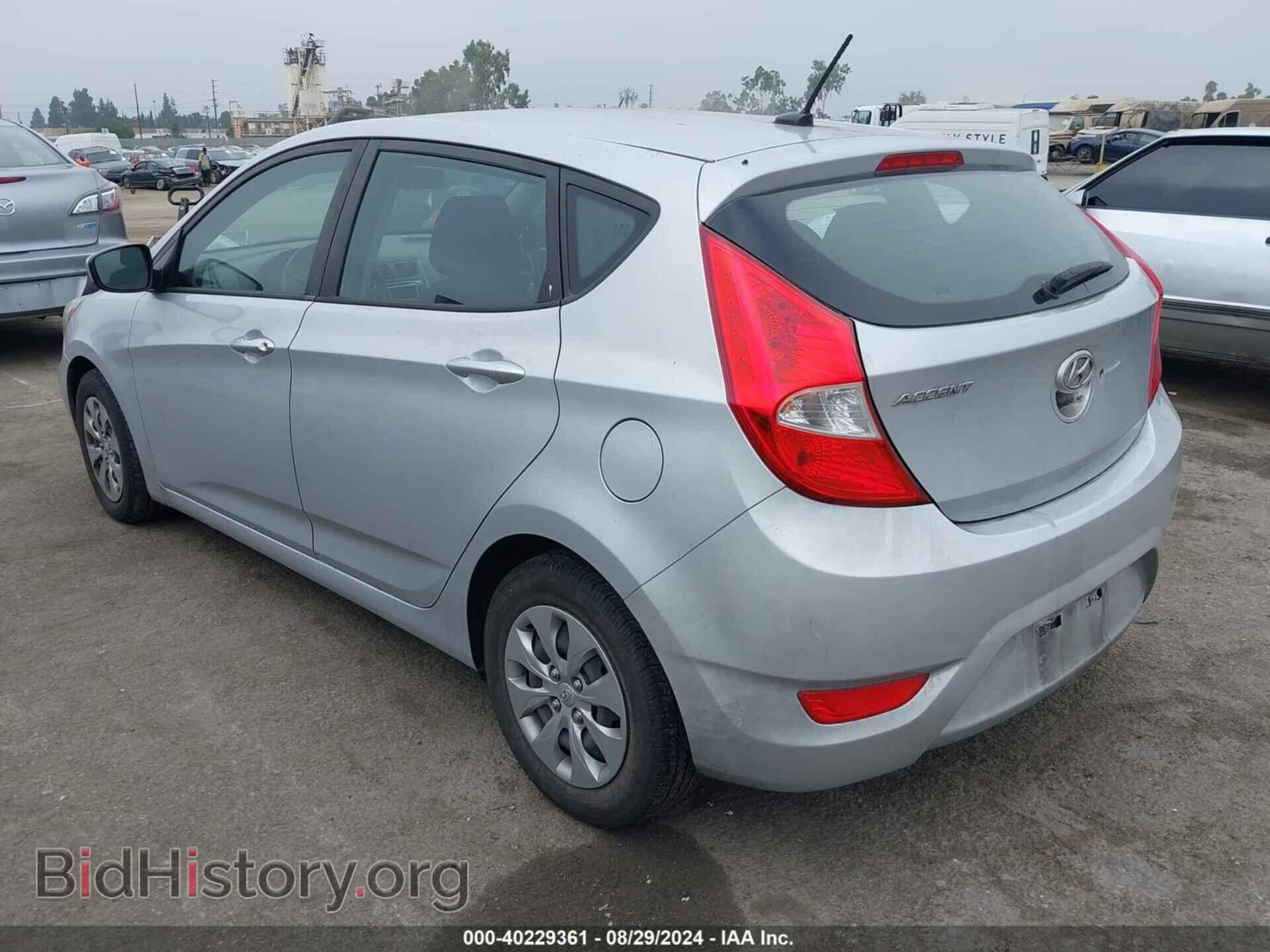 2017 HYUNDAI ACCENT - VIN: KMHCT5AE7HU300761 - Фото 3