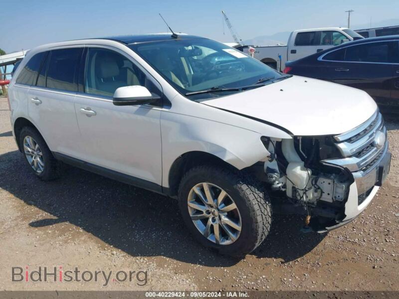 2012 Ford EDGE Limited (VIN 2FMDK4KC3CBA95050) — photo 1 of 17, IAAI, damage: front end