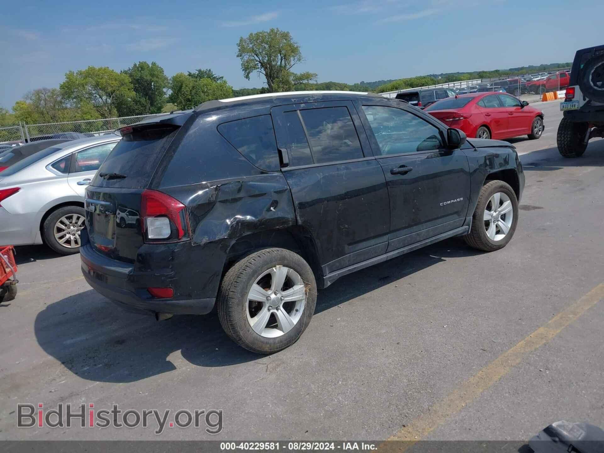2016 JEEP COMPASS - VIN: 1C4NJDBB2GD511429 - Фото 4