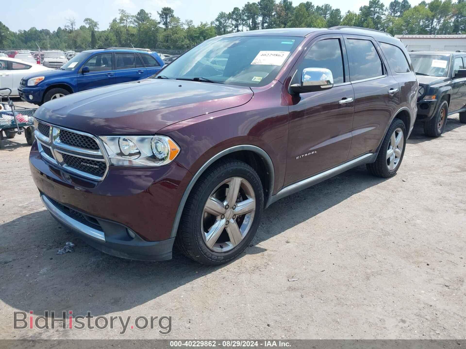 2012 DODGE DURANGO - VIN: 1C4RDJEG4CC152454 - Фото 2