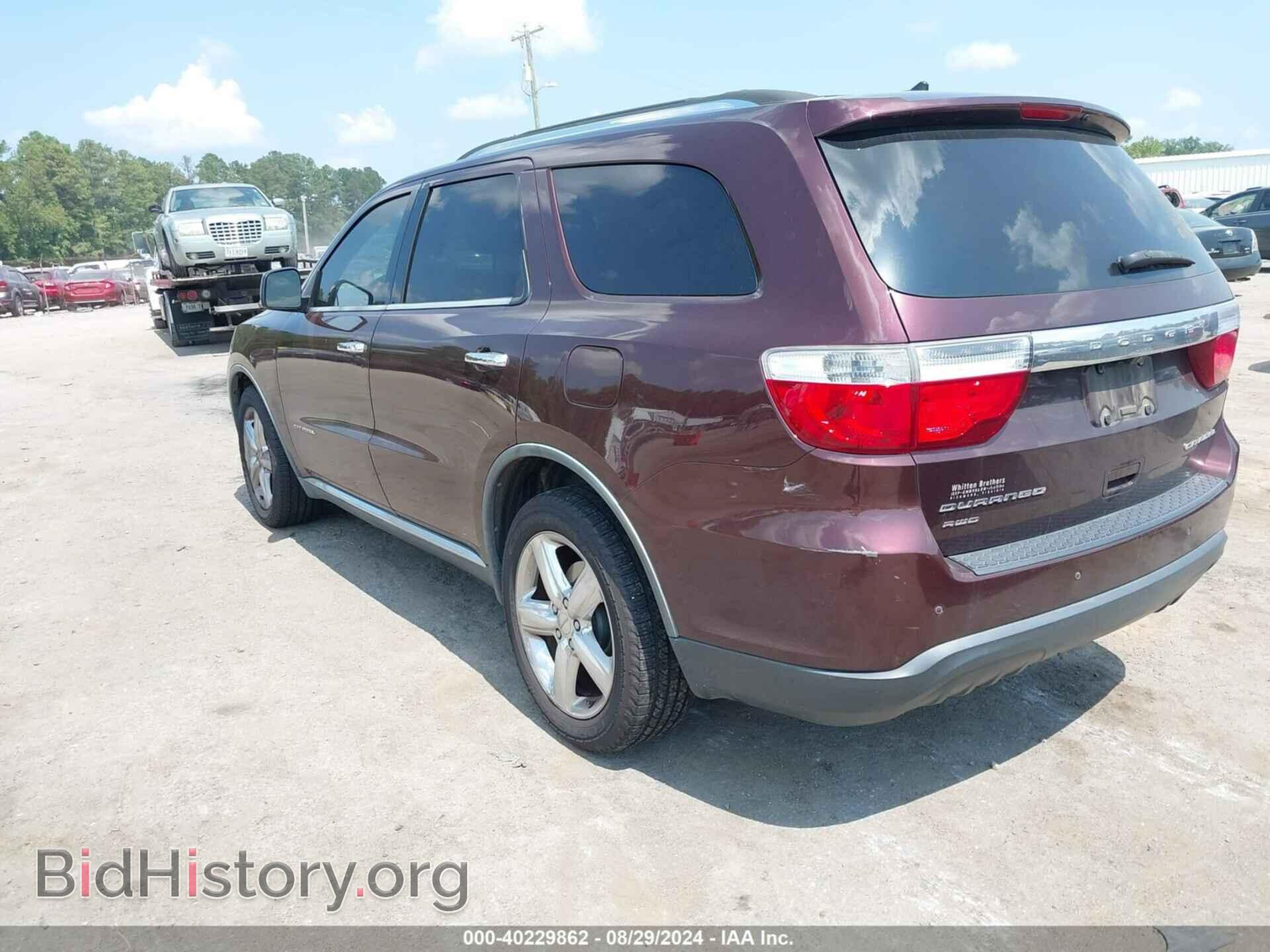 2012 DODGE DURANGO - VIN: 1C4RDJEG4CC152454 - Фото 3