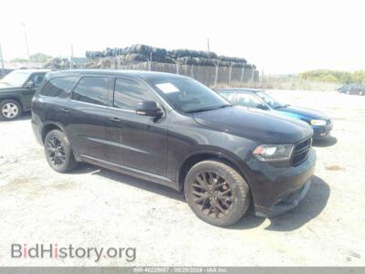 2016 Dodge DURANGO Limited, black — VIN 1C4RDJDG6GC449619, IAAI