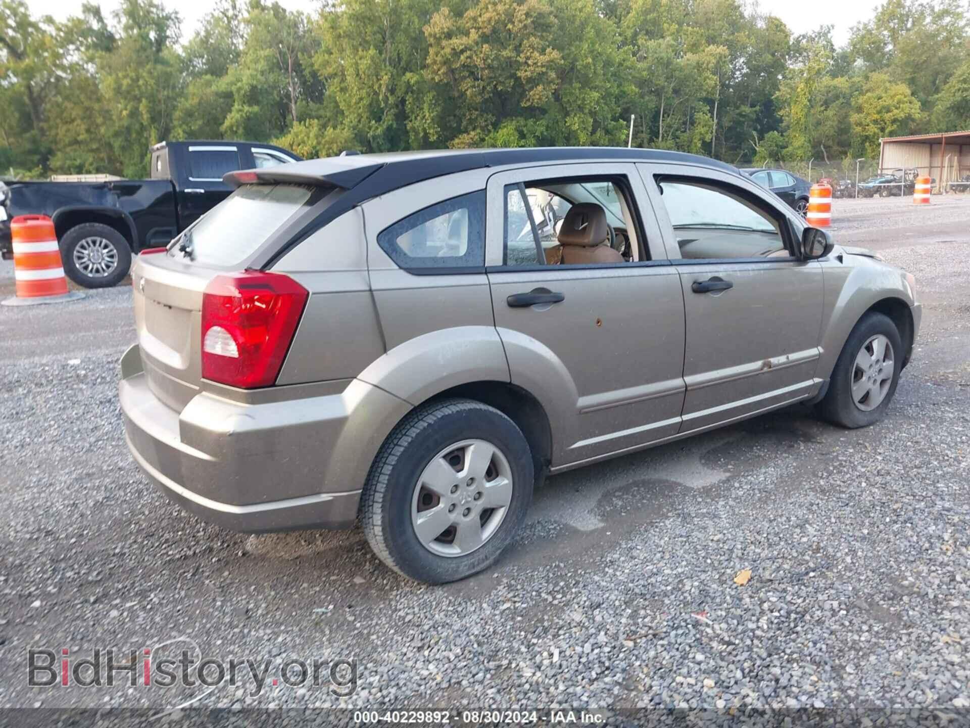 2007 DODGE CALIBER - VIN: 1B3HB28B27D280345 - Photo 4