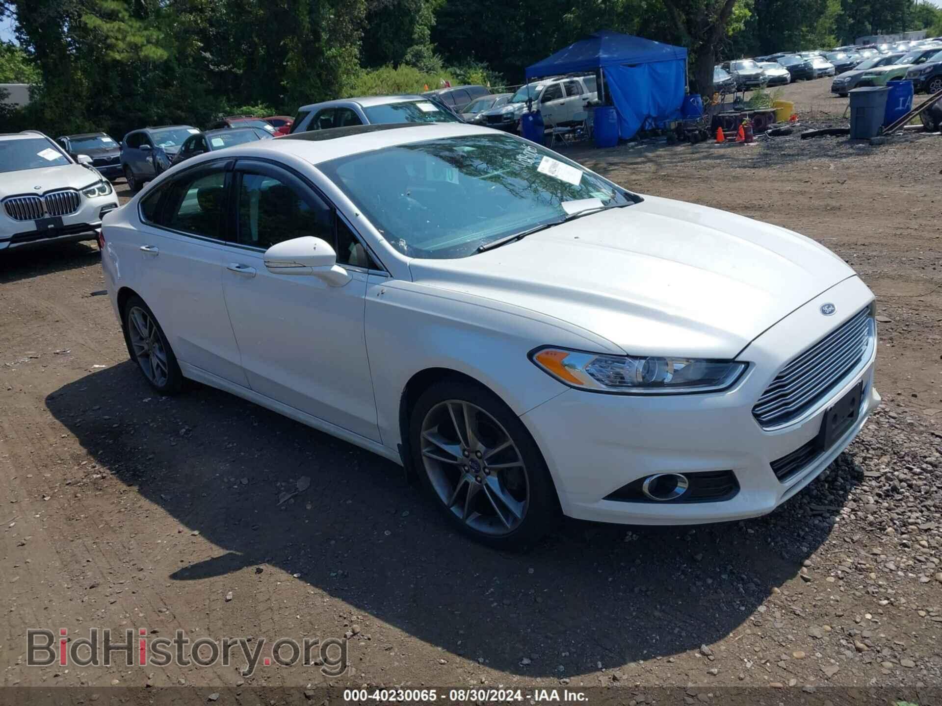Фотография 3FA6P0D90DR294784 - FORD FUSION 2013
