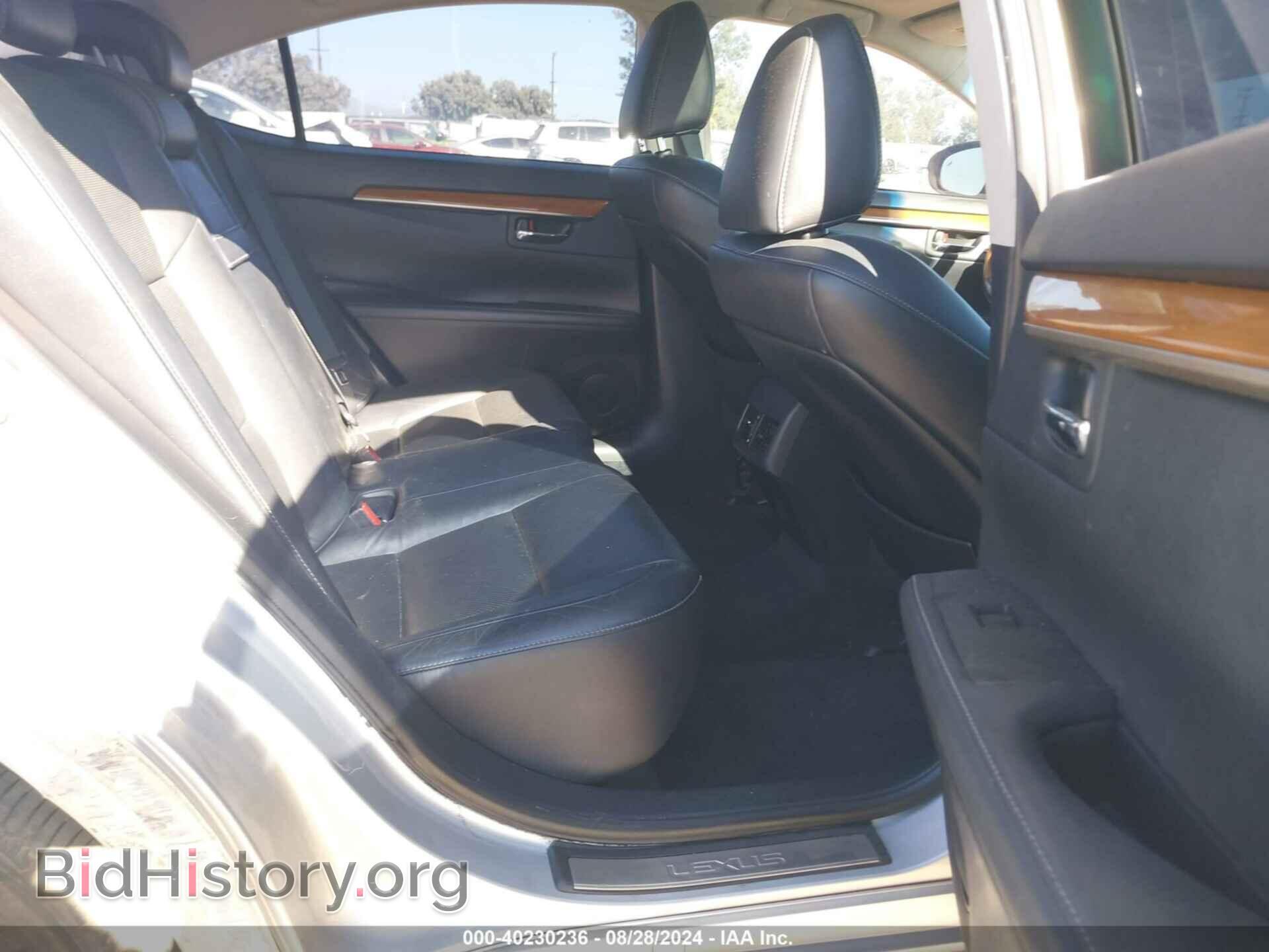 2013 LEXUS ES 300H - VIN: JTHBW1GG2D2000736 - Photo 8