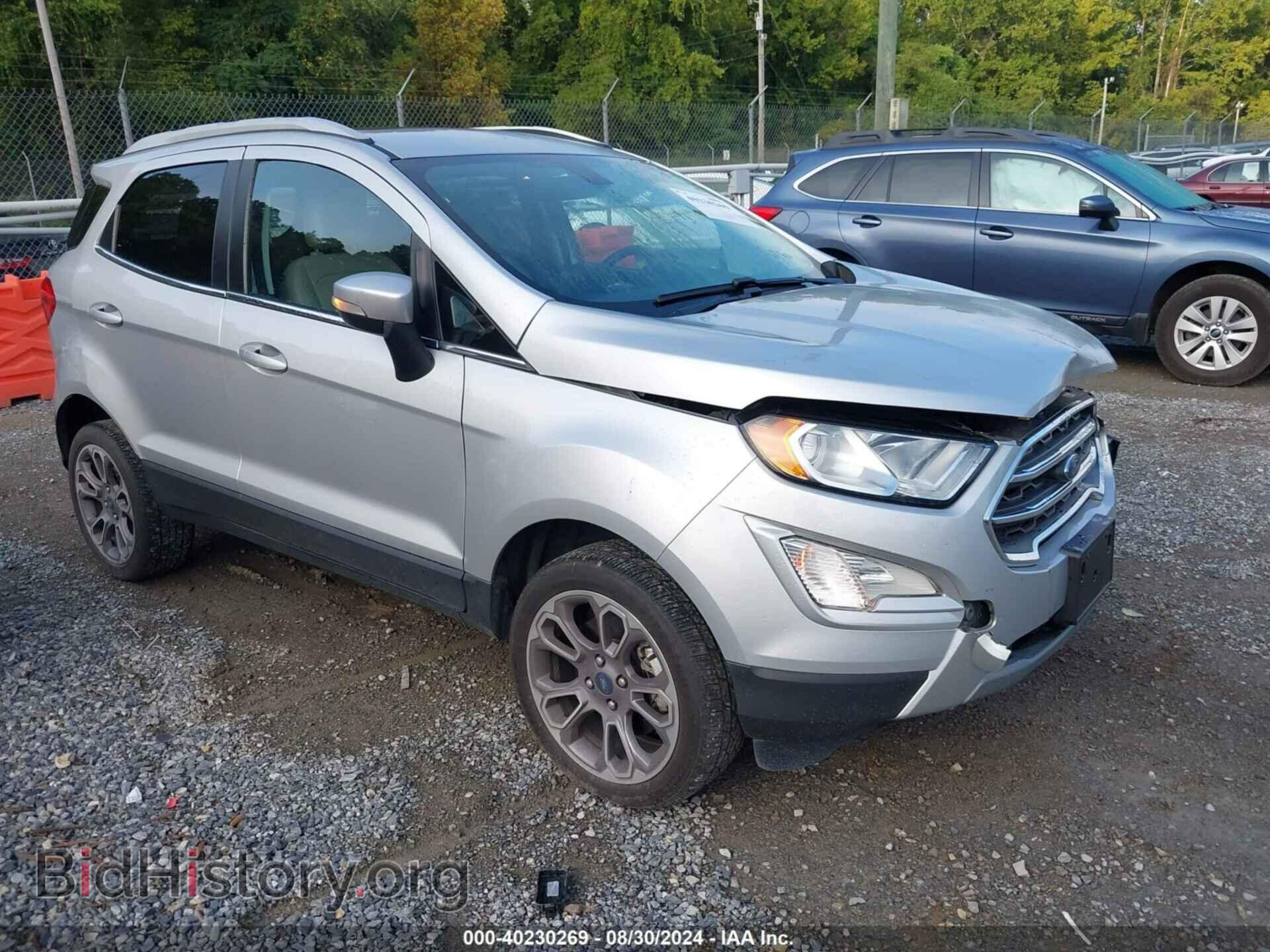 Фотография MAJ6S3KL8MC403103 - FORD ECOSPORT 2021