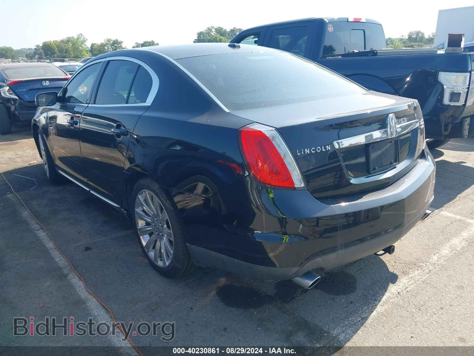 2012 LINCOLN MKS - VIN: 1LNHL9FT1CG804007 - Фото 3