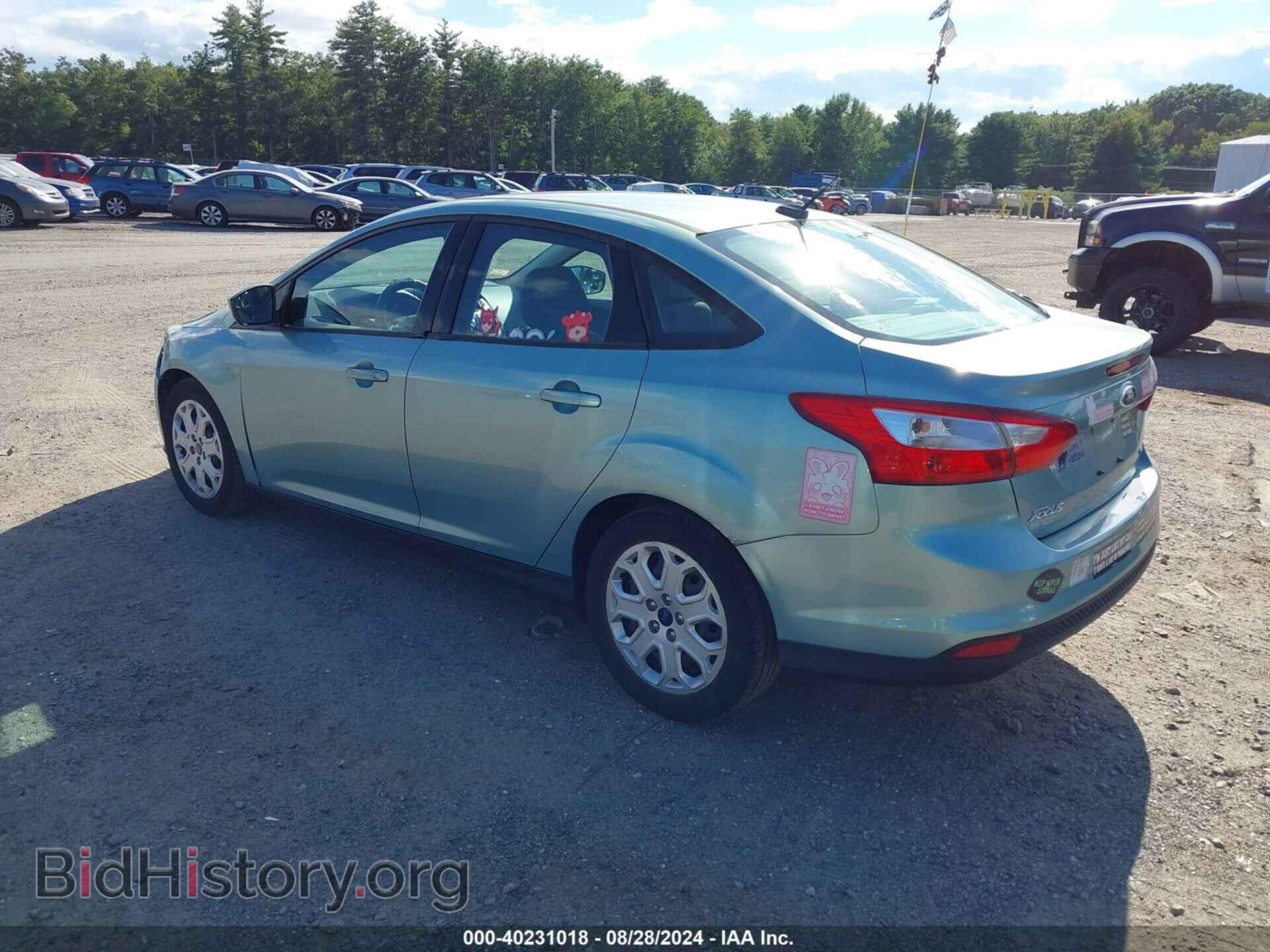 2012 FORD FOCUS - VIN: 1FAHP3F21CL453478 - Фото 3