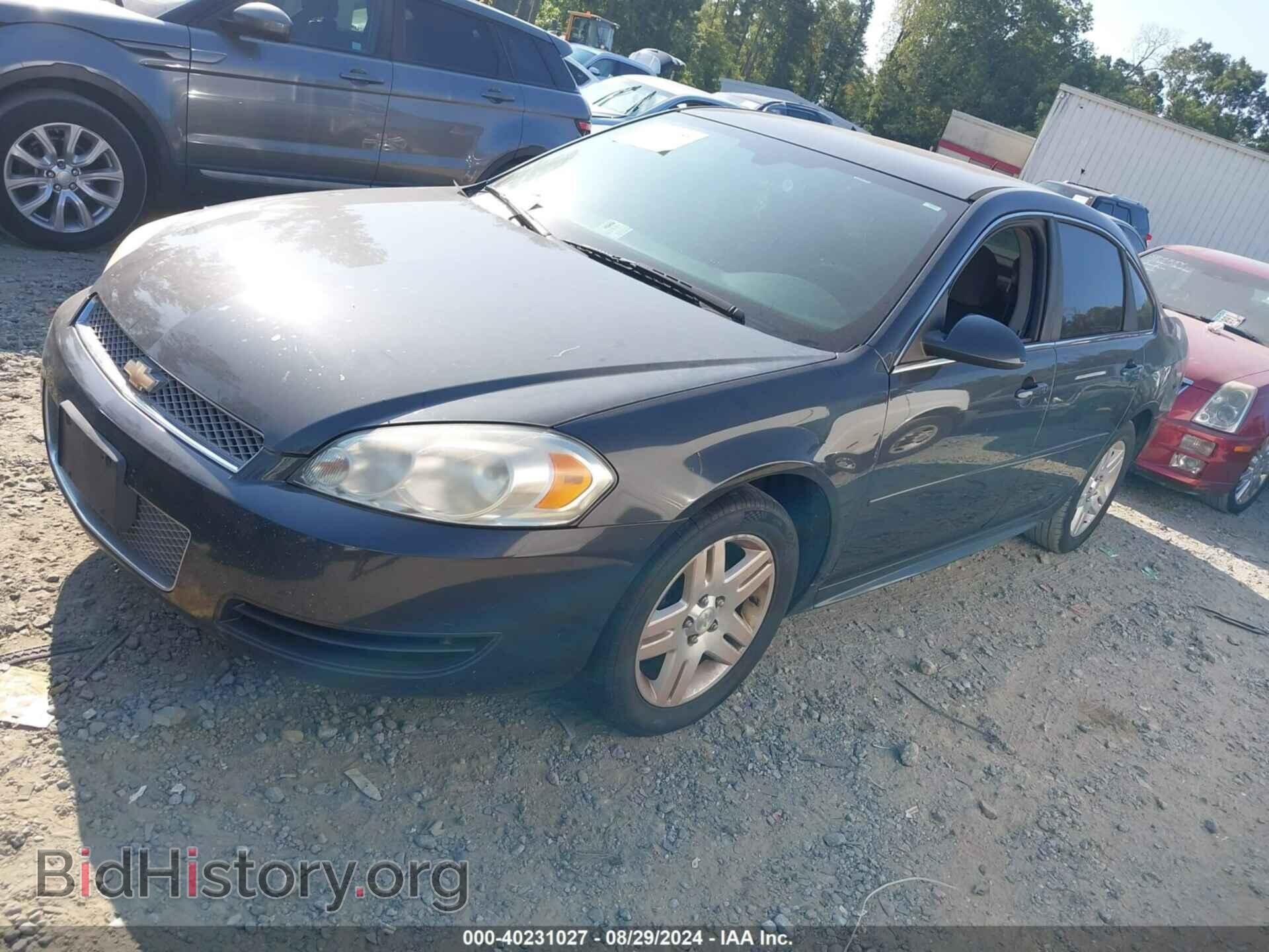 2013 CHEVROLET IMPALA - VIN: 2G1WG5E38D1239451 - Фото 2