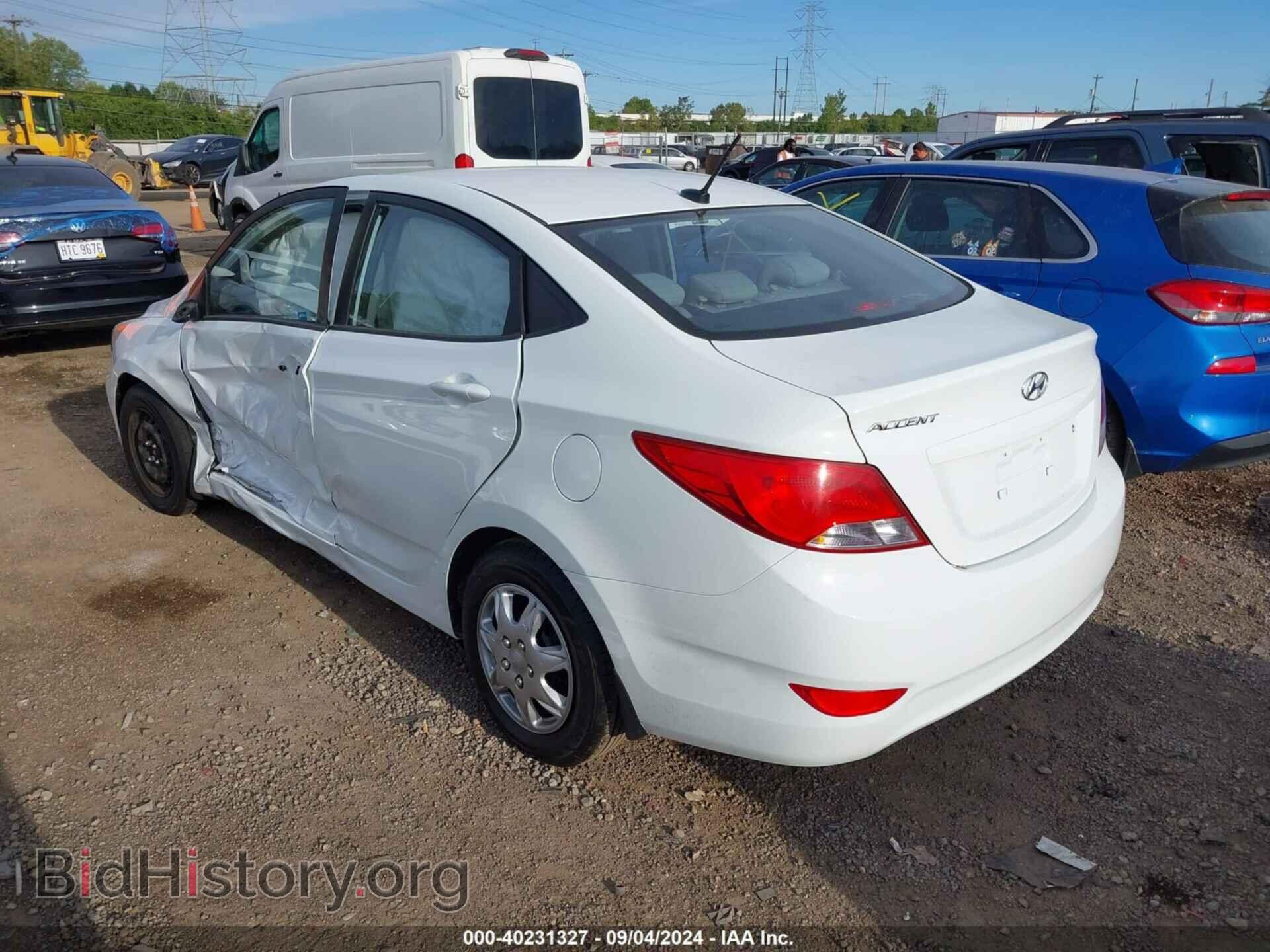 2015 HYUNDAI ACCENT - VIN: KMHCT4AE9FU803425 - Фото 3