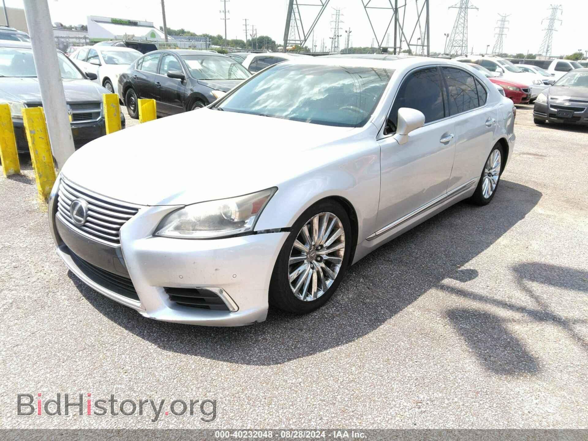 2013 LEXUS LS 460 - VIN: JTHBL5EFXD5117375 - Фото 2
