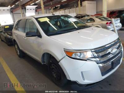 2014 Ford EDGE LIMITED, white — VIN 2FMDK4KC2EBA54444, IAAI