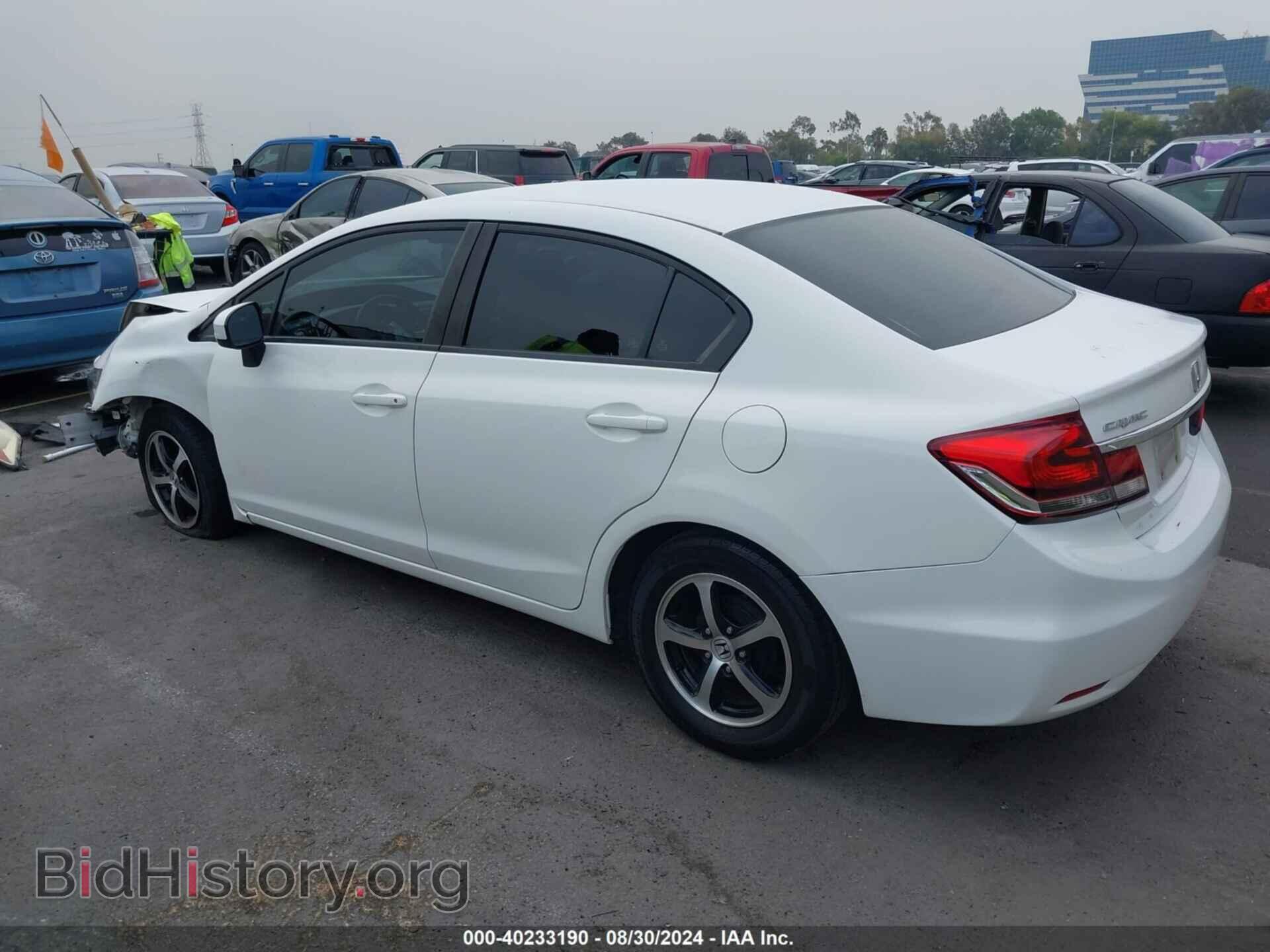 2015 HONDA CIVIC - VIN: 19XFB2F74FE258087 - Фото 3
