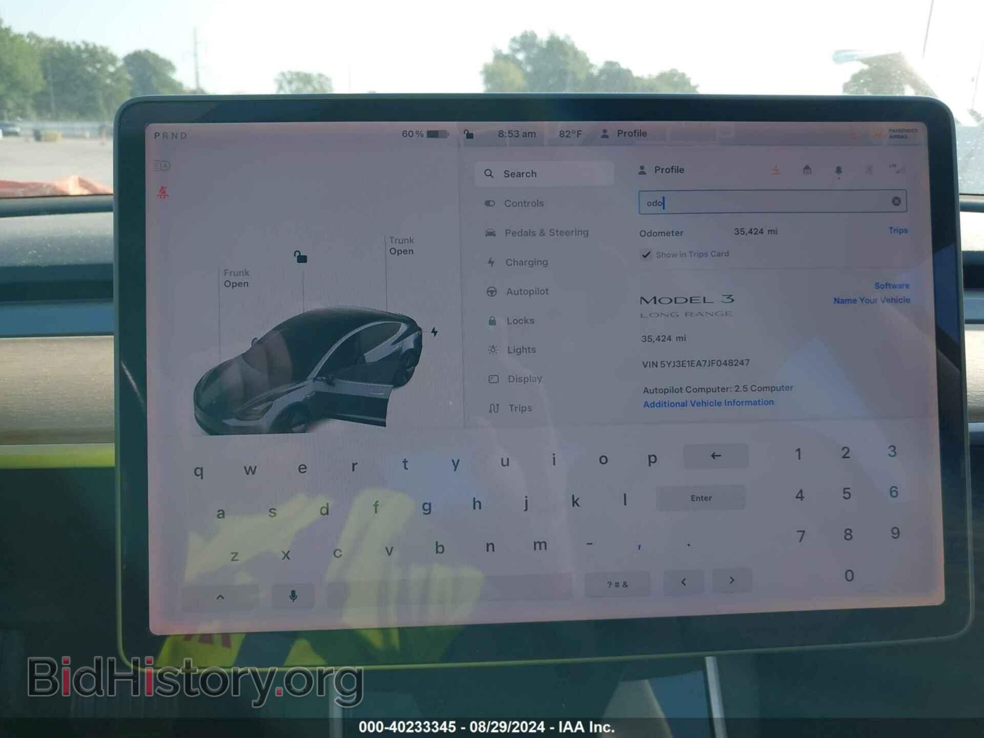2018 TESLA MODEL 3 - VIN: 5YJ3E1EA7JF048247 - Фото 7