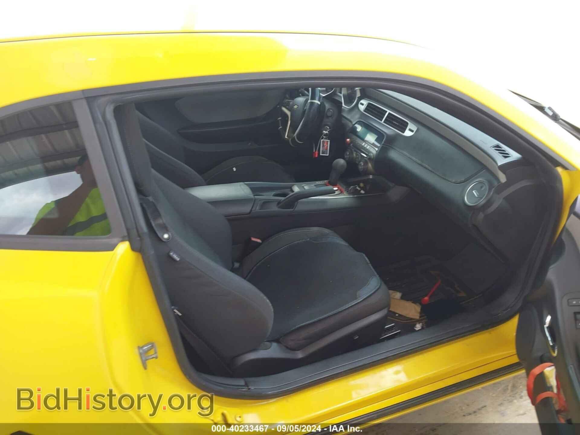 2012 CHEVROLET CAMARO - VIN: 2G1FA1E34C9111184 - Фото 5